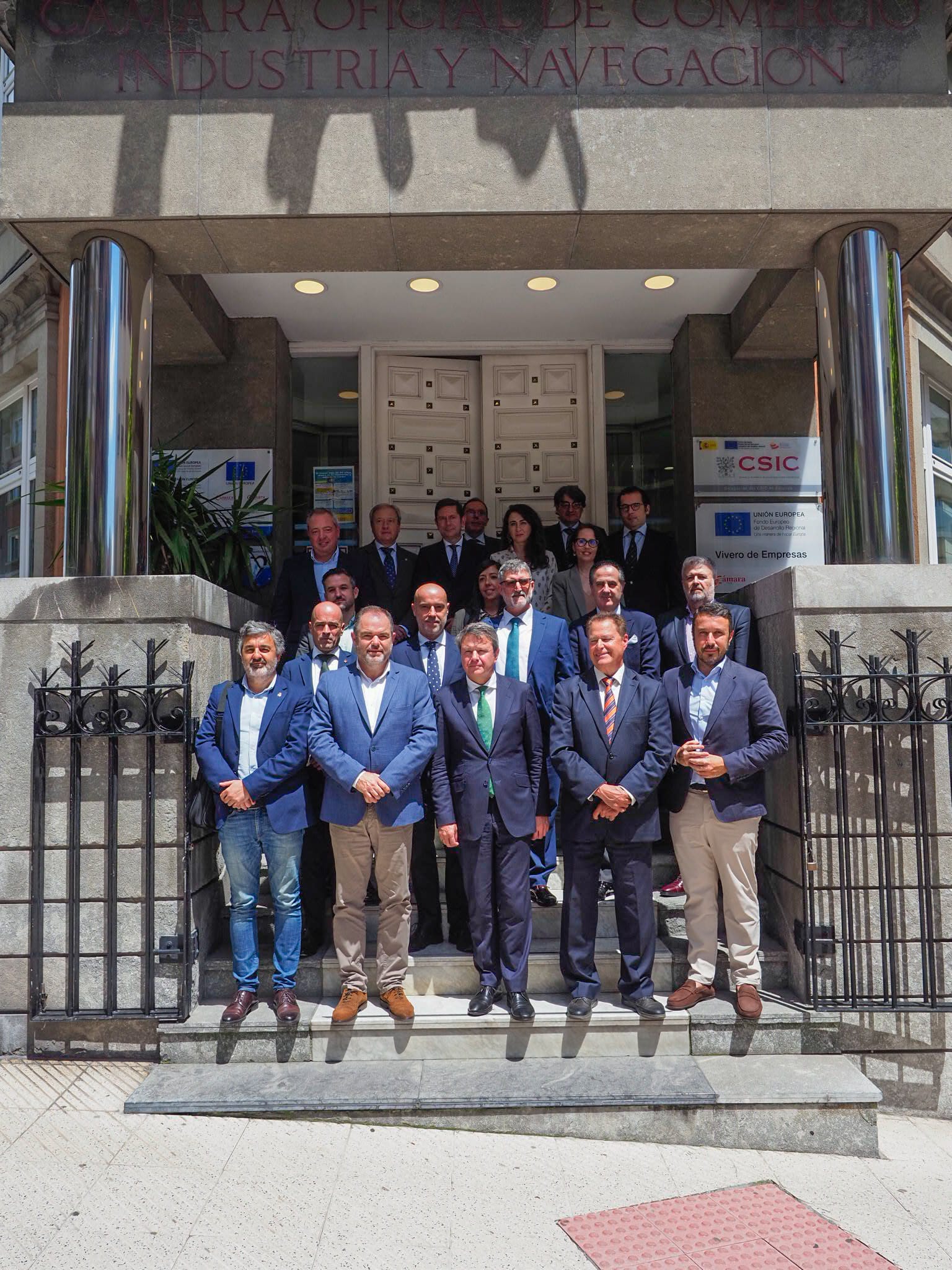 Reunión Cámaras Arco Atlántico con el Secretario de Estado de Transportes y Movilidad