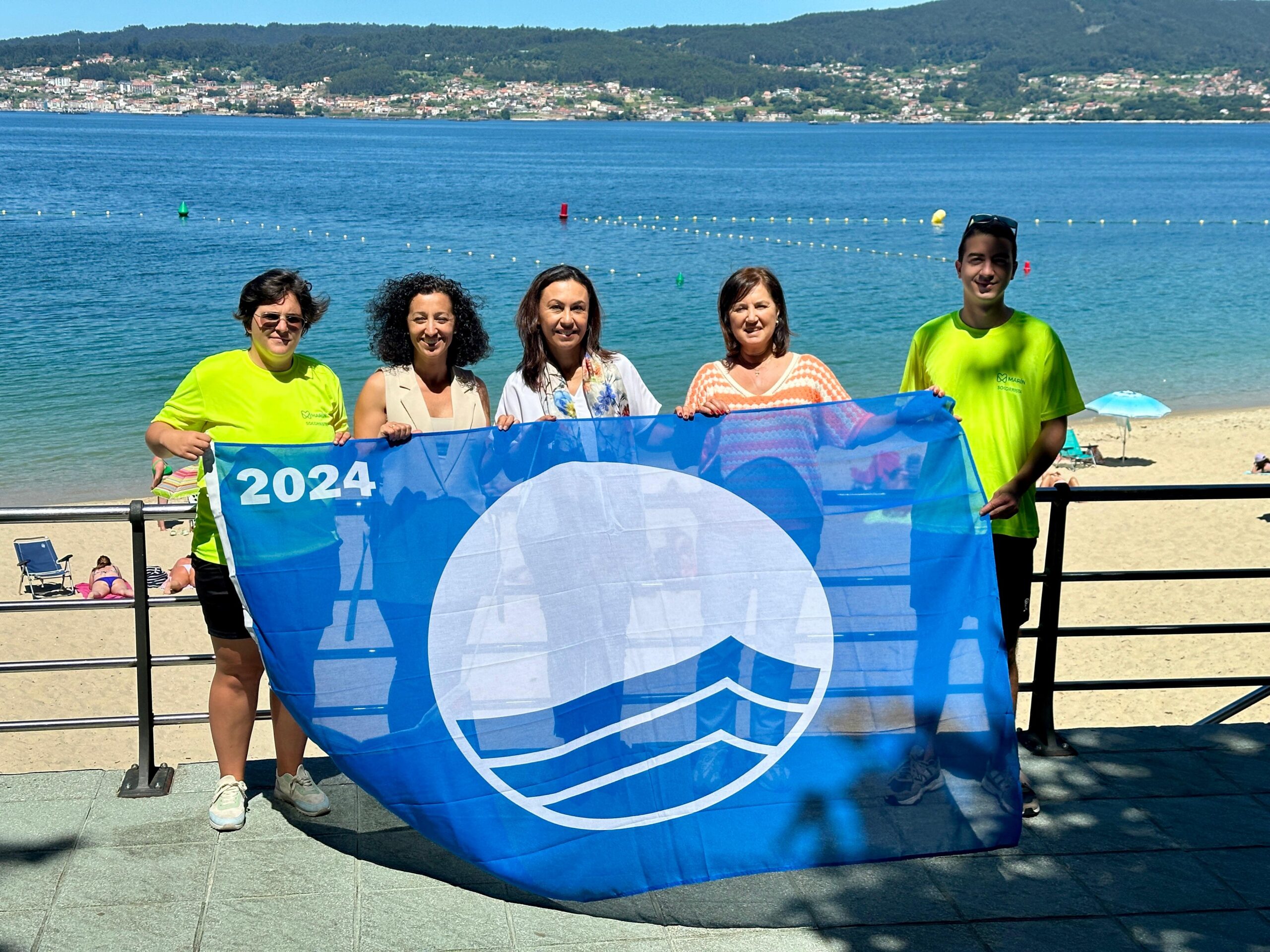 izado bandeiras azuis 2024