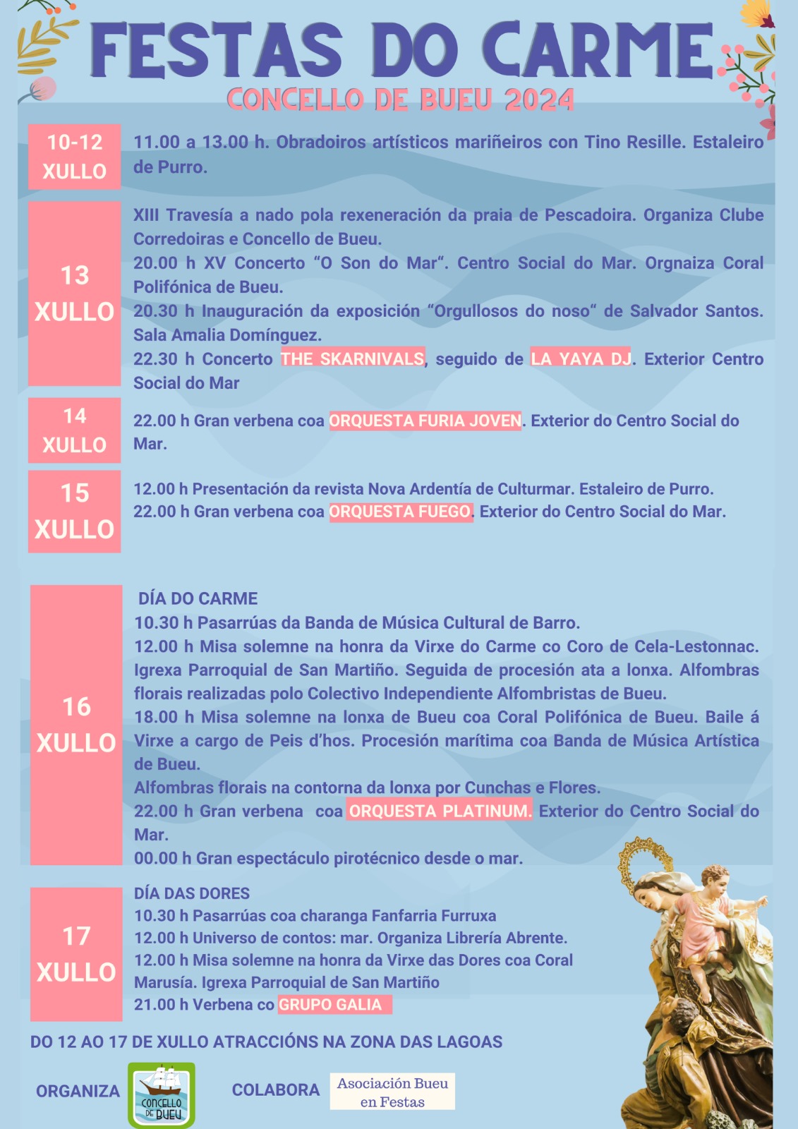 programa festa carme 2024