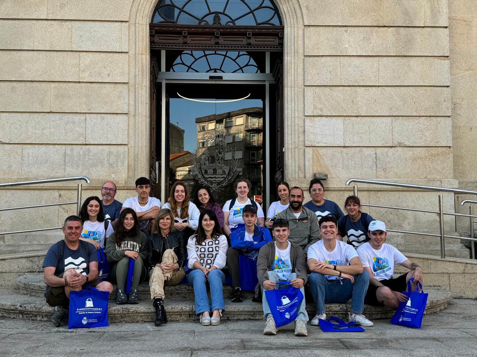 proxecto campo de voluntariado ReseTea en Ponteareas
