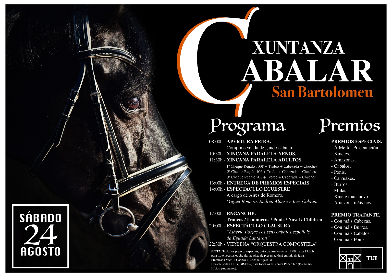 22082024 Cartel Xuntanza Cabalar San Bartolomeu