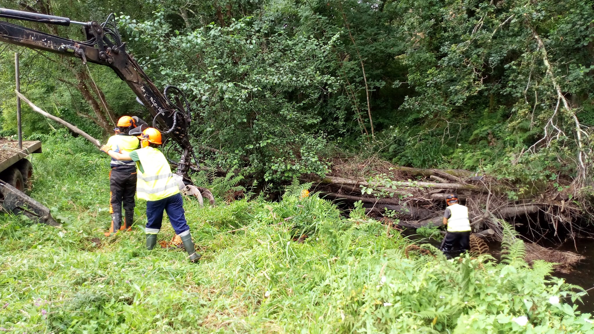 240807 INICIO TRABALLOS RIO MERO