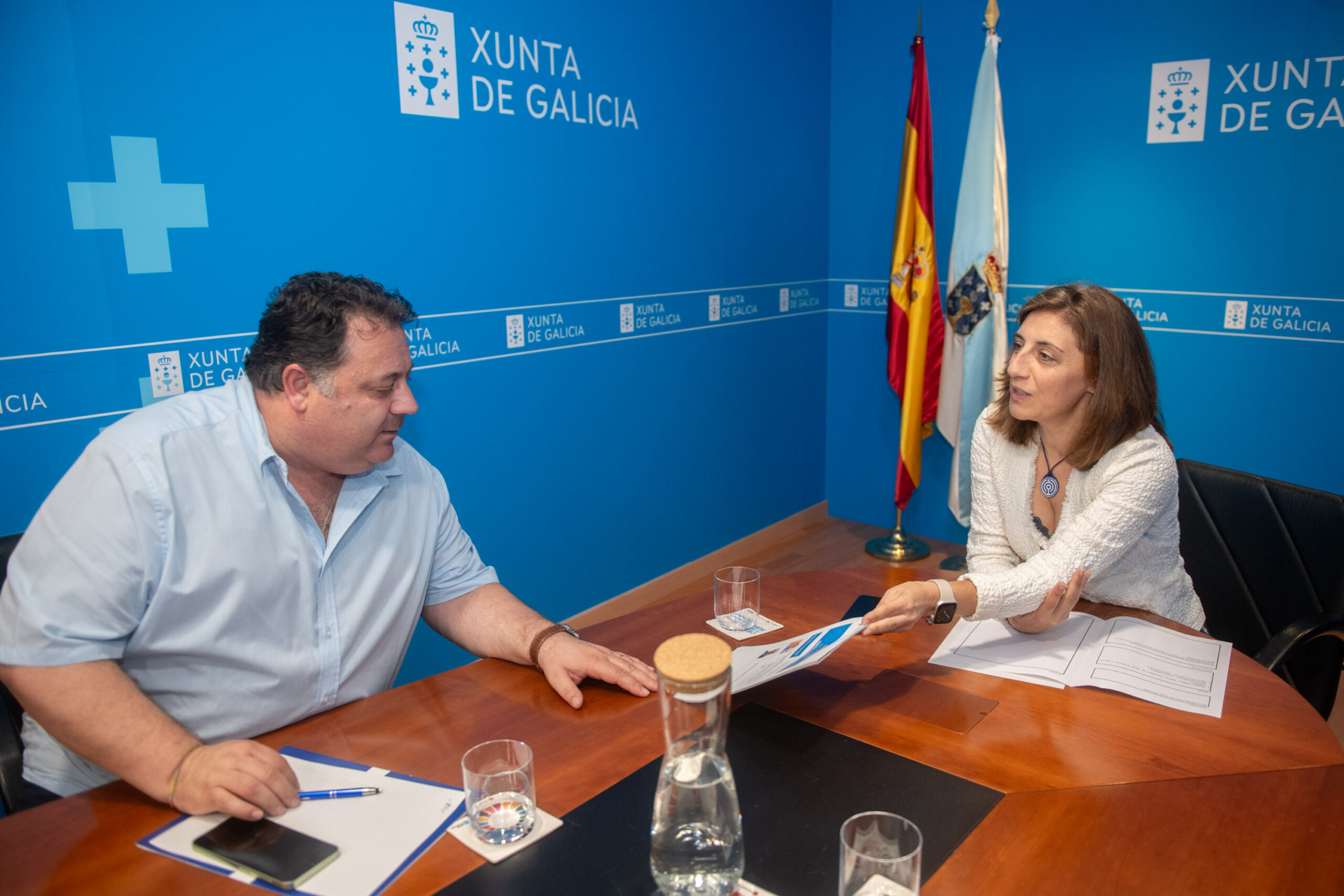 A conselleira de Medio Ambiente e Cambio Climático,Ángeles Vá