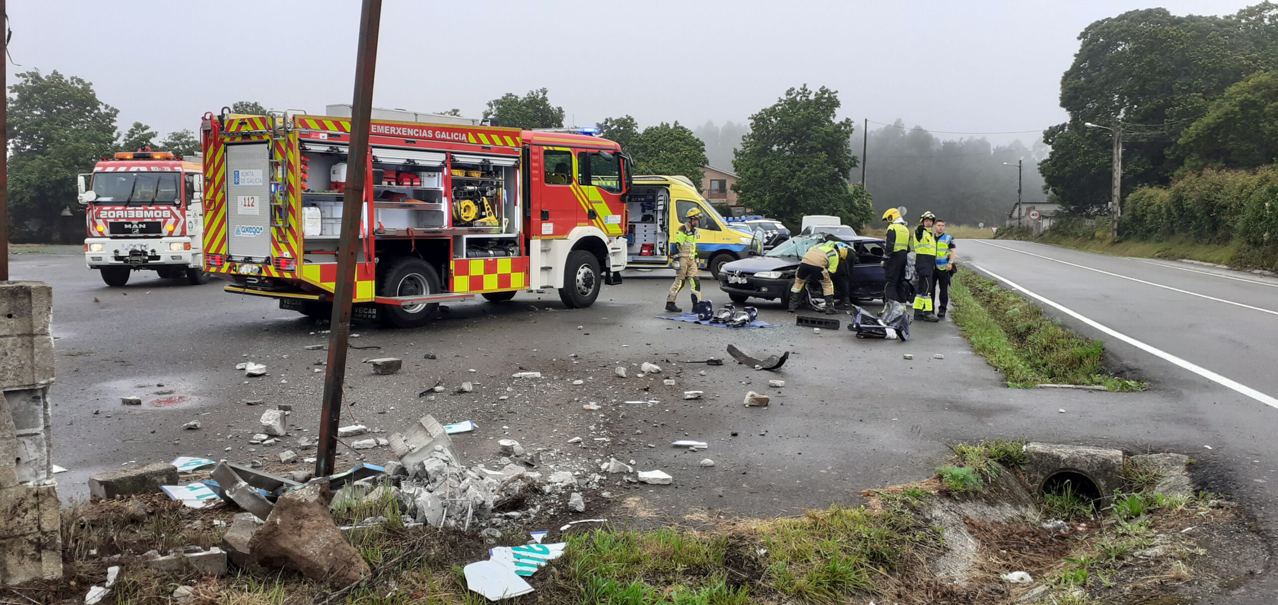 Accidente en Buño, Malpica de Bergantiños