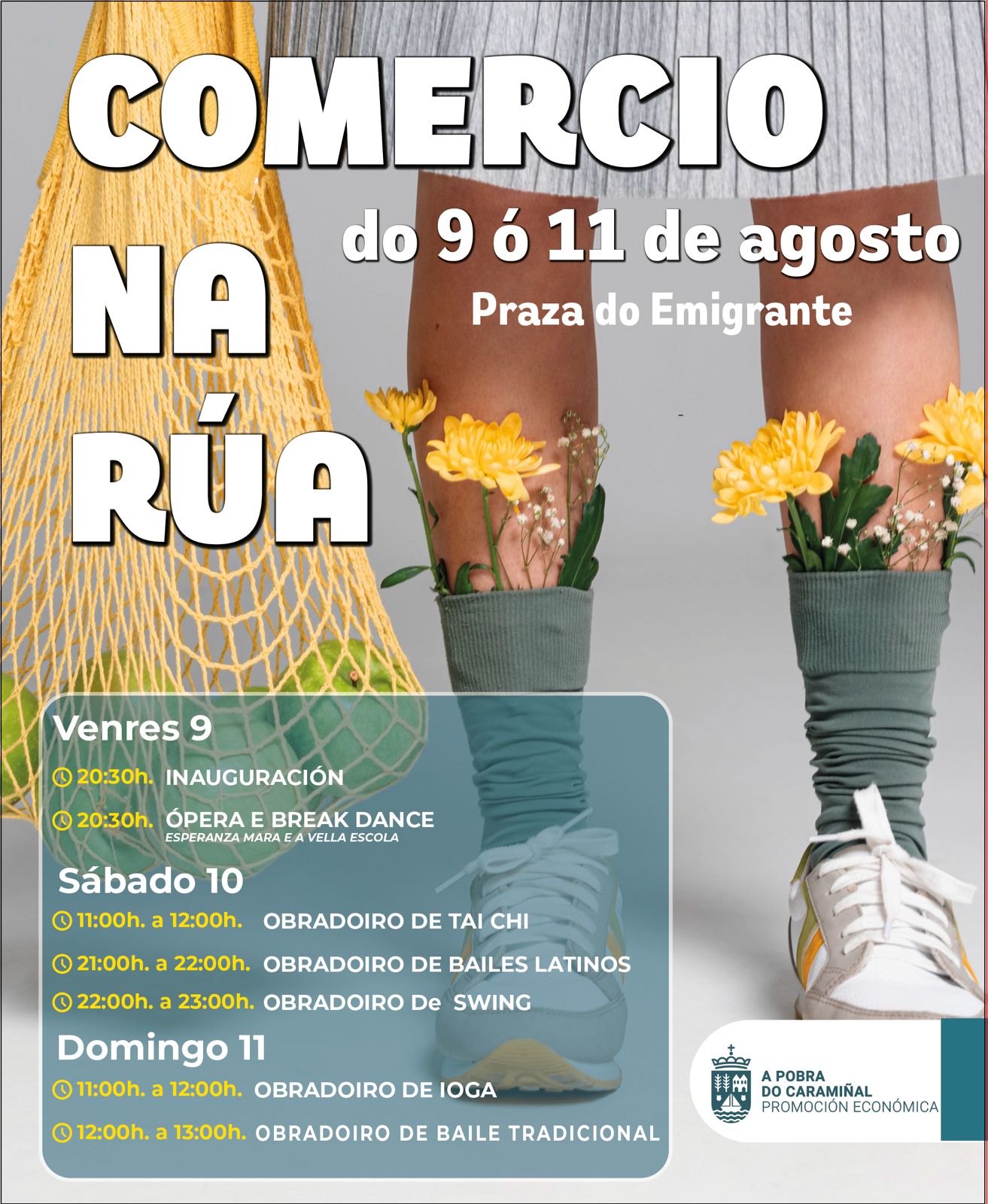 Cartel do Comercio na Rúa 2024