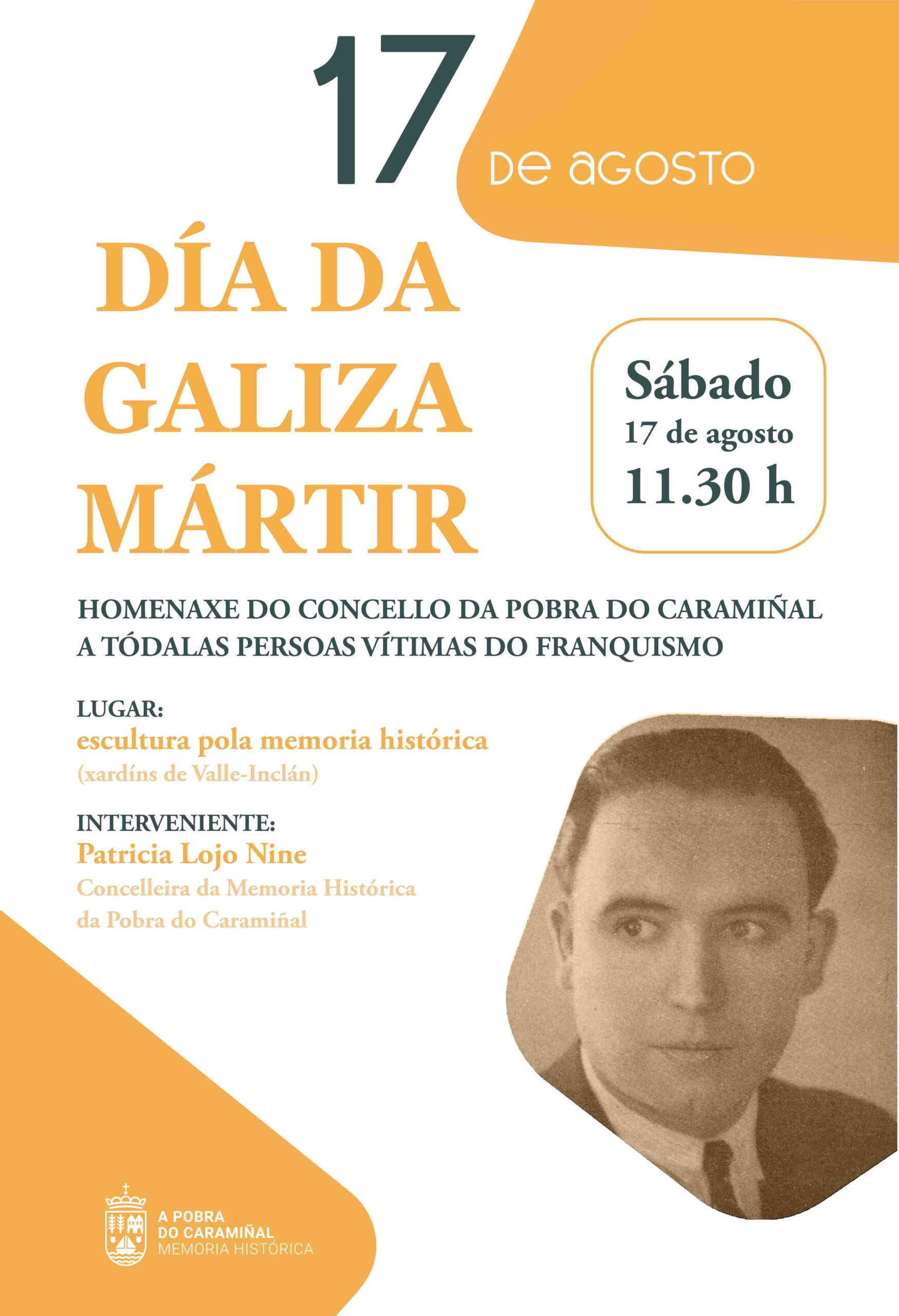 CARTAZ DÍA DA GALIZA MÁRTIR 2024