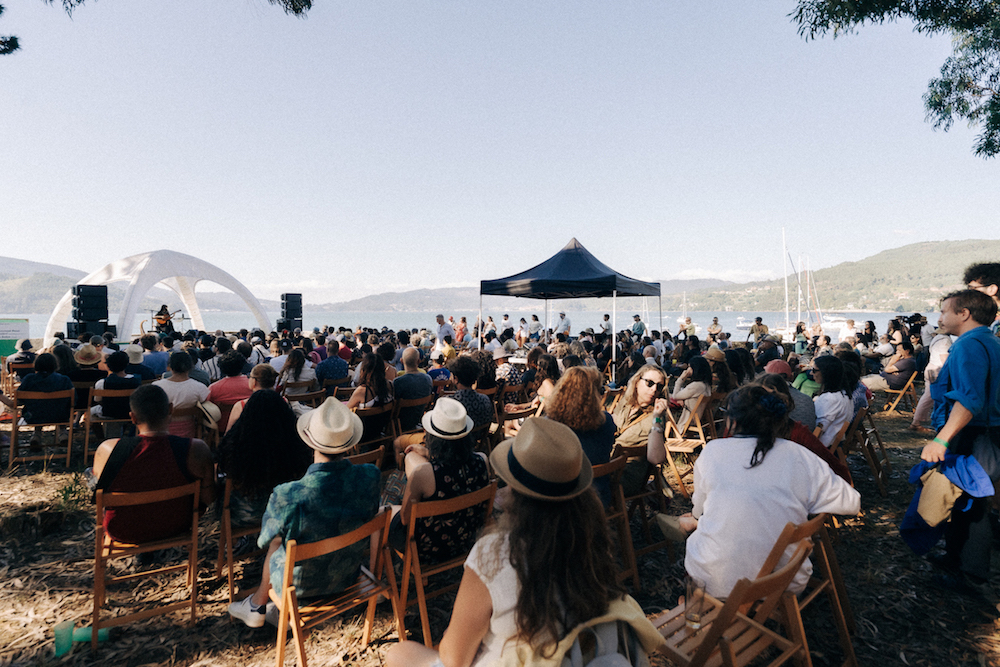 Escenario Santo Antoìn no Sinsal 2024 © Pedro Galbaìn