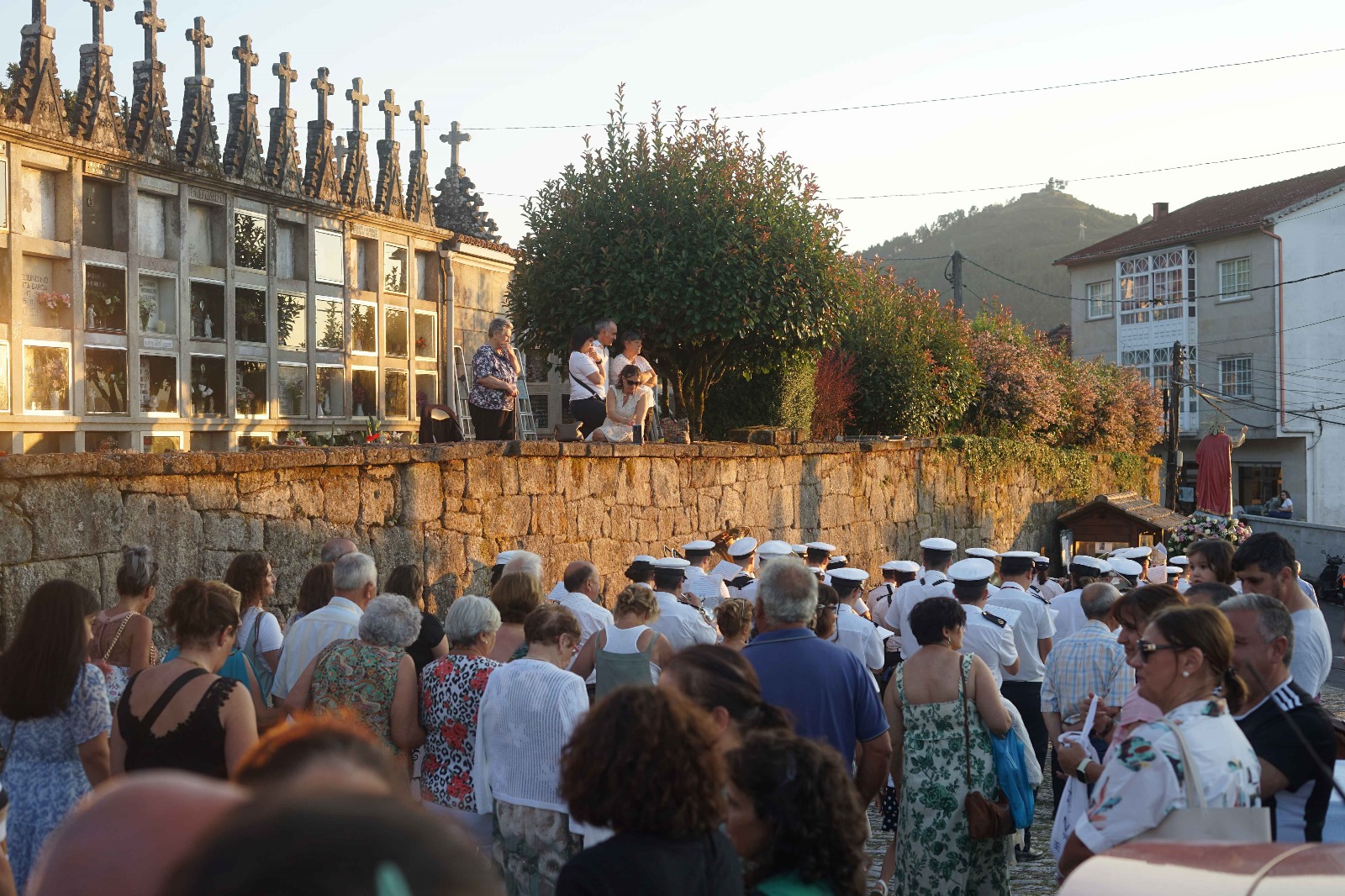 FOTO BANDA DE MÚSICA NO DÍA DO PATRÓN