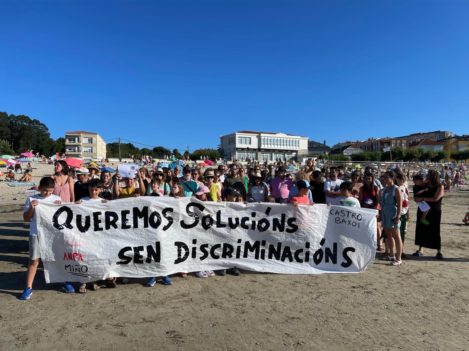 Manifestación ANPA Castro Baxoi 1