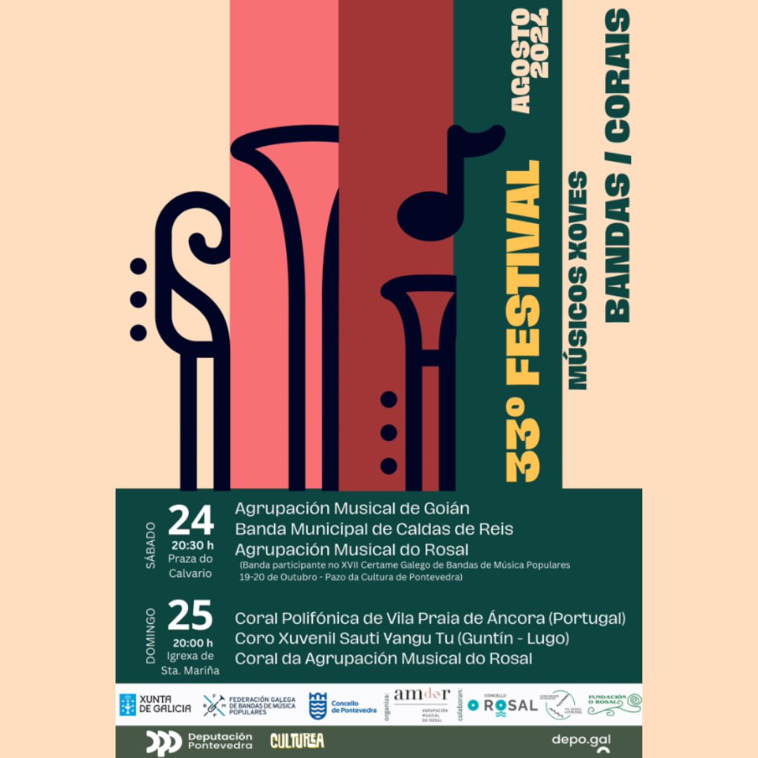 O Festival de Músicos Xoves e o Encontro de Corais pechan un agosto cargado de música no Rosal