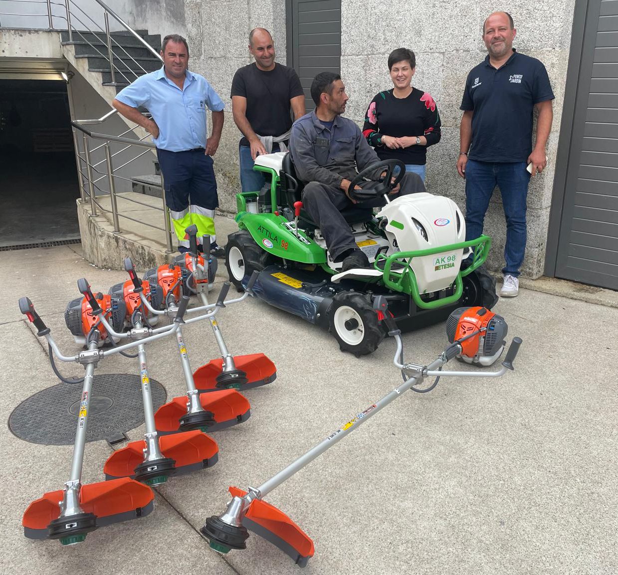 O Rosal desbrozadoras