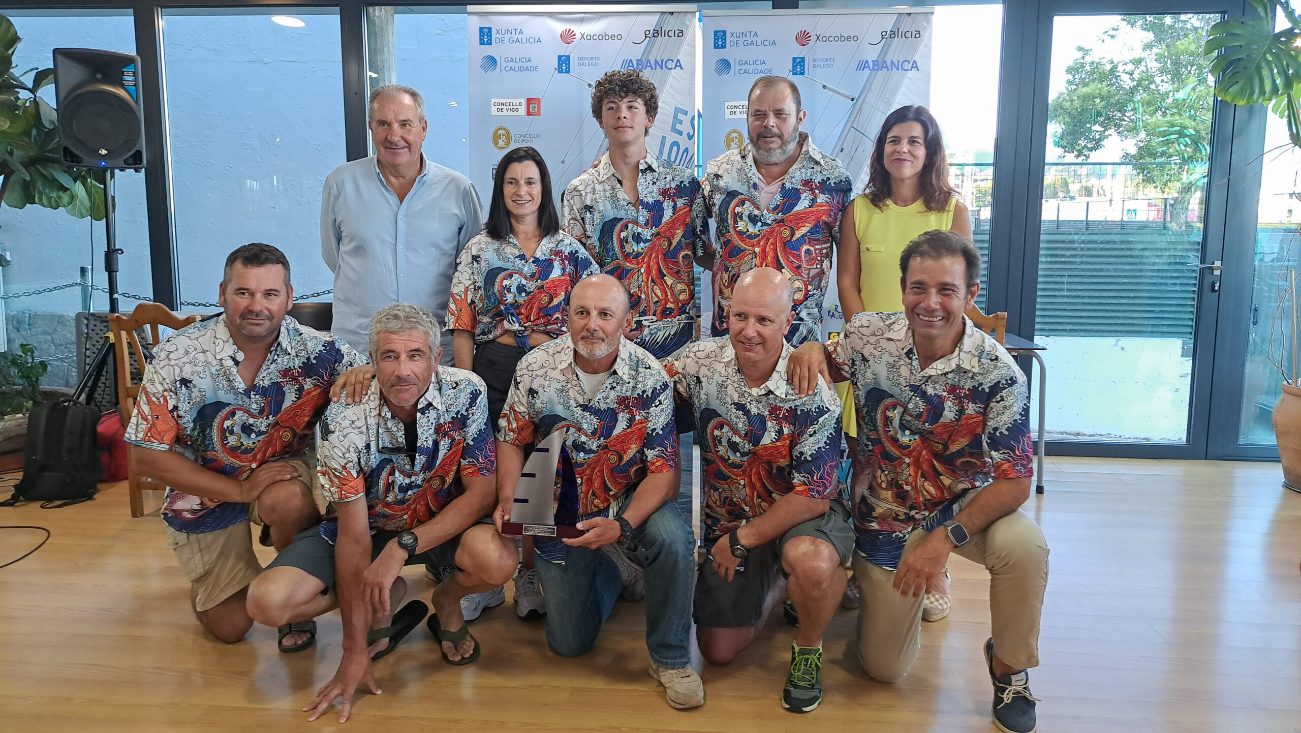 Recepción 61ª Regata Rías Baixas. ORC 4-5. Squid II