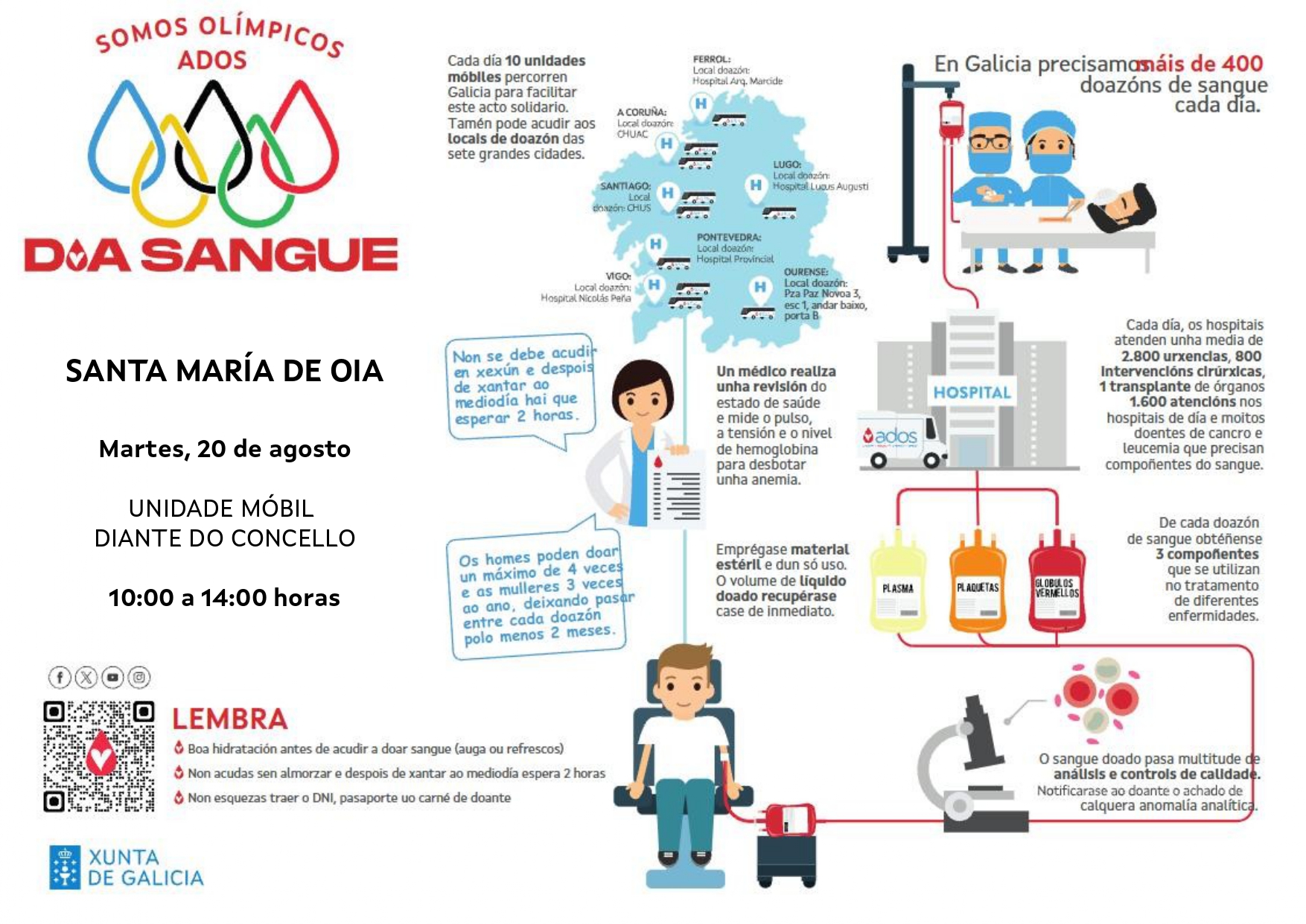 SANTA MARÍA DE OIA flyer