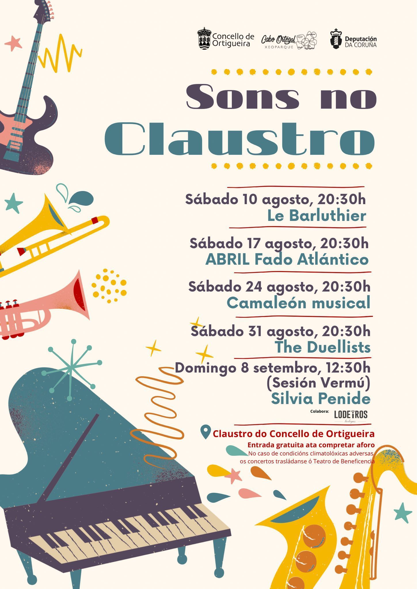 SONS NO CLAUSTRO
