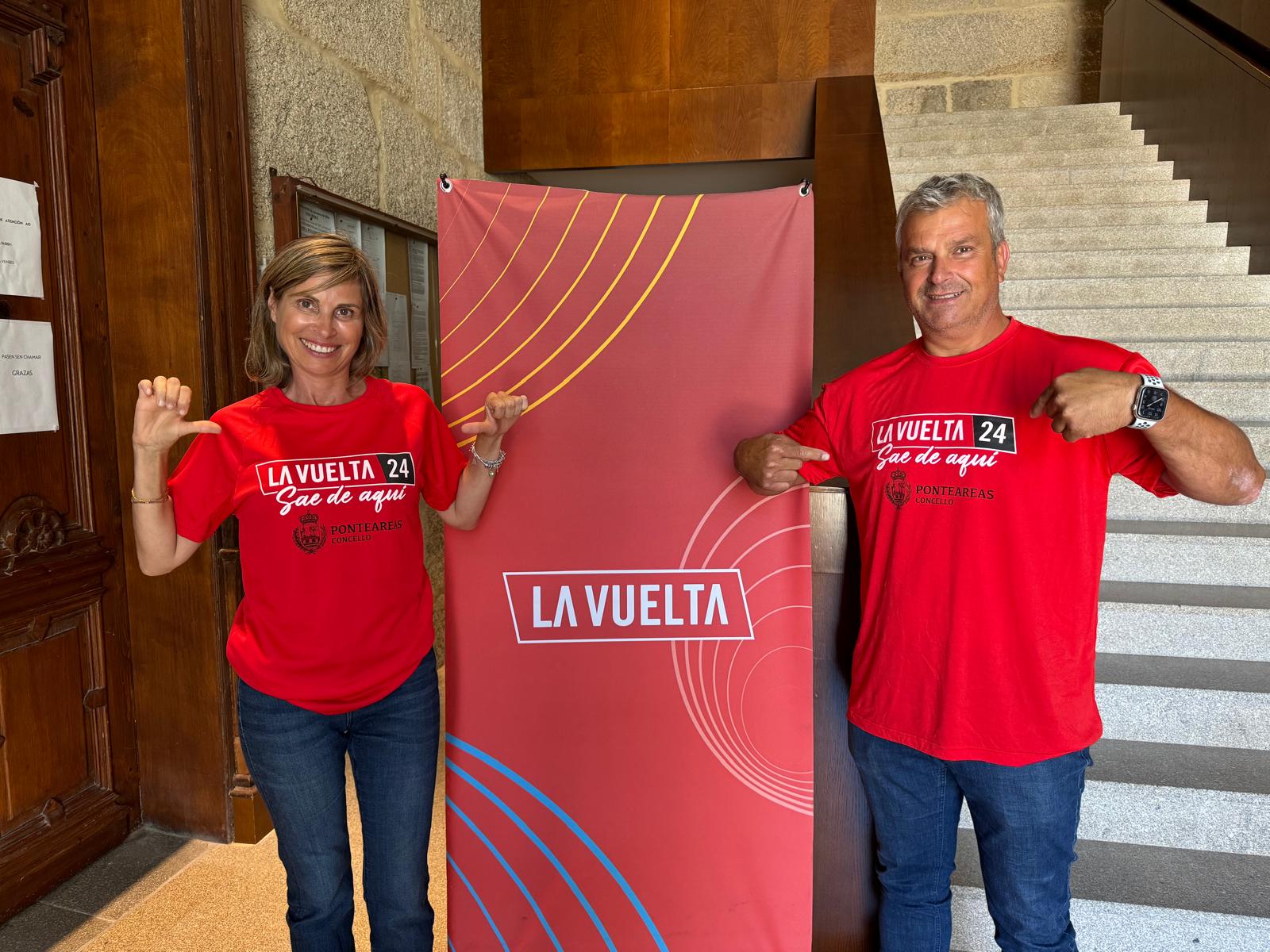 Viste as cores de La Vuelta