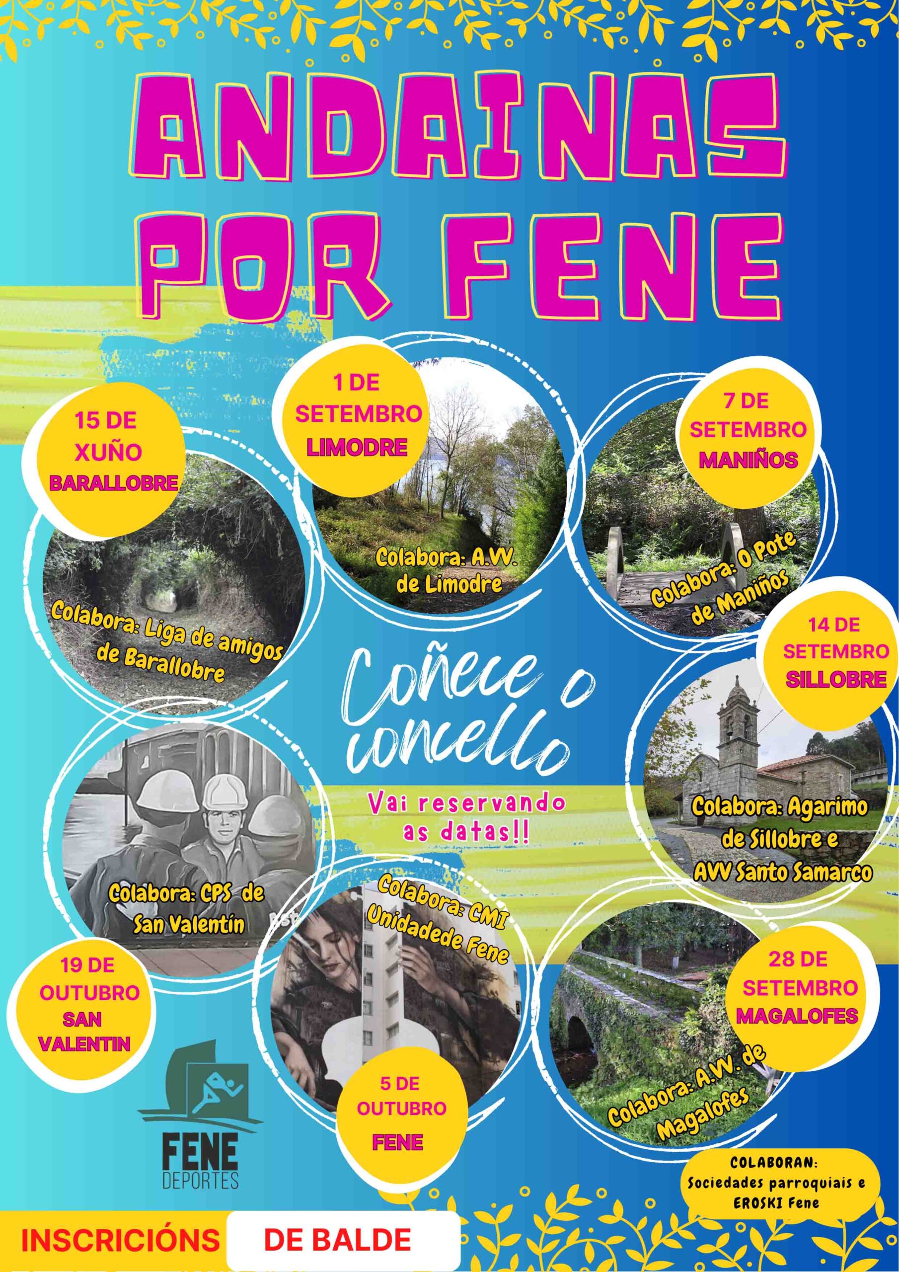 ANDAINAS POR FENE (Documento A4)