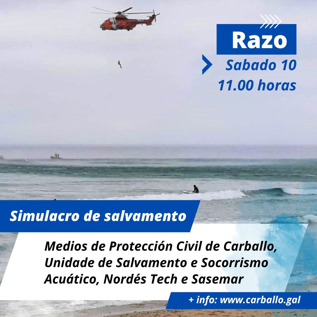 simulacro salvamento razo