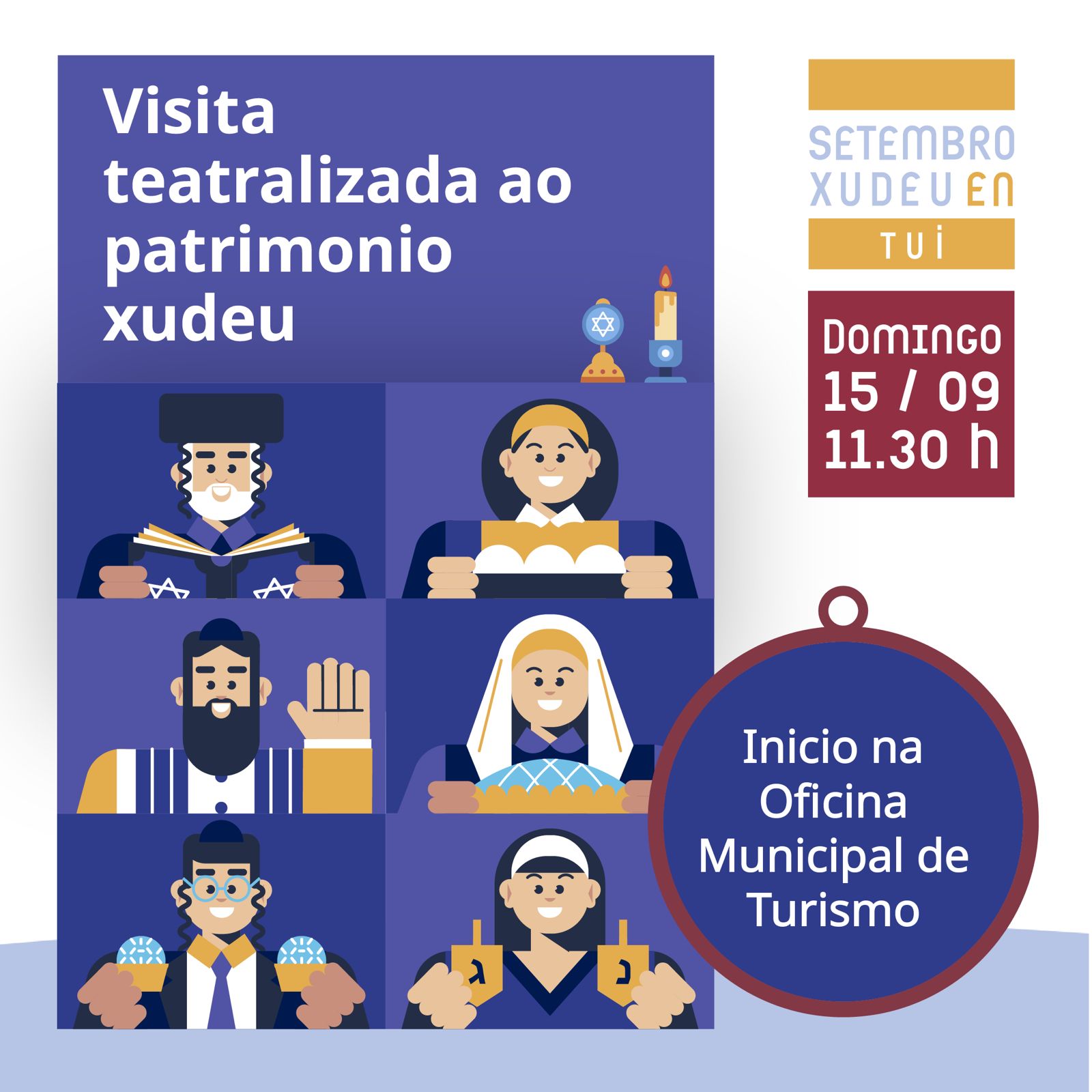 12092024 Setembro Xudeu – Visita Teatralizada