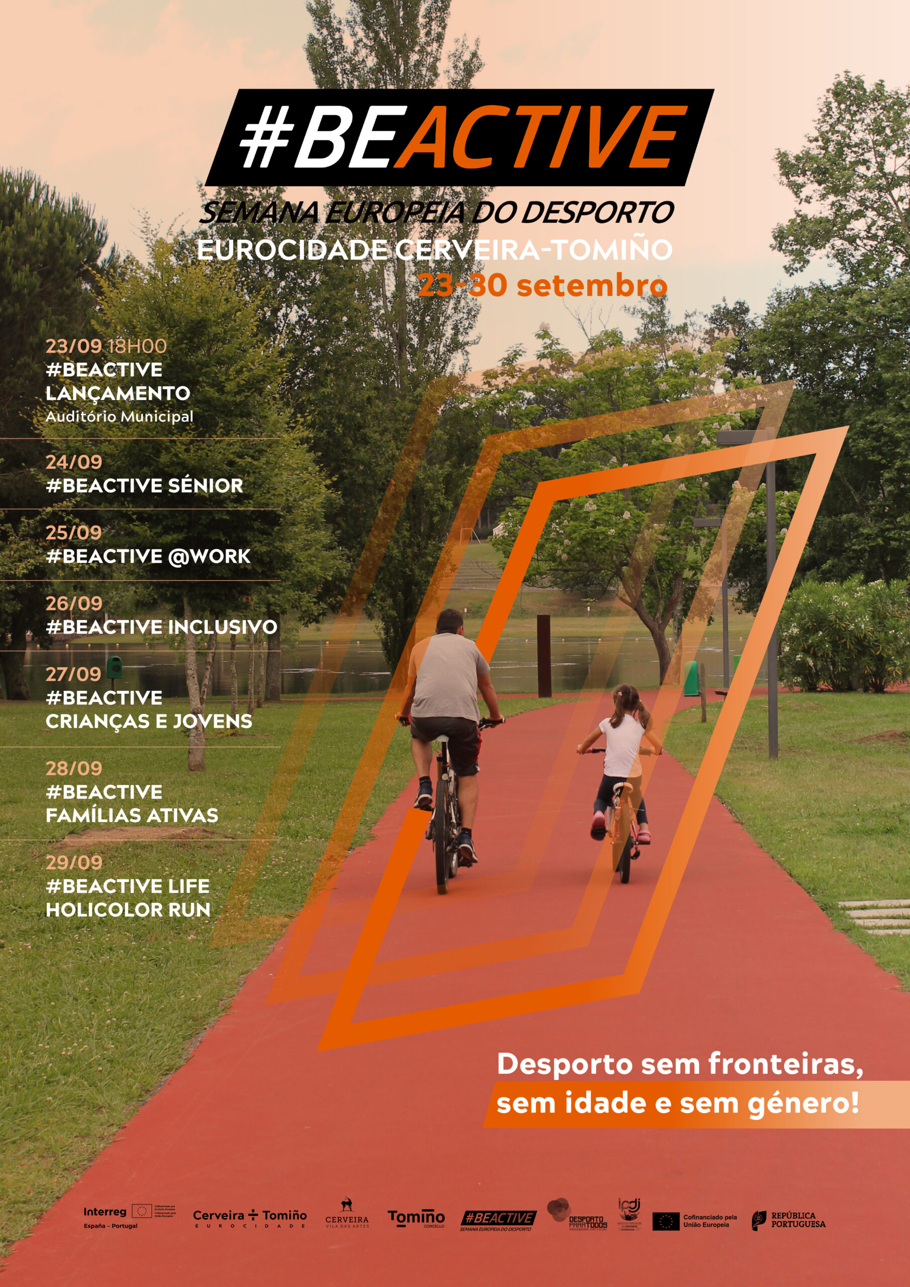 A Eurocidade Cerveira Tomiño súmase por primeira vez á Semana Europea do Deporte