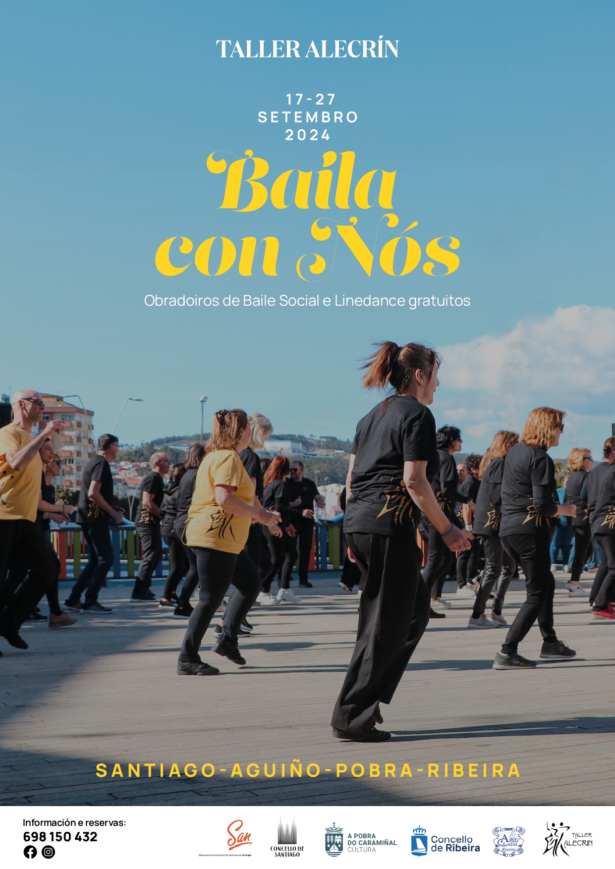 Cartel de Baila con Nós 2024