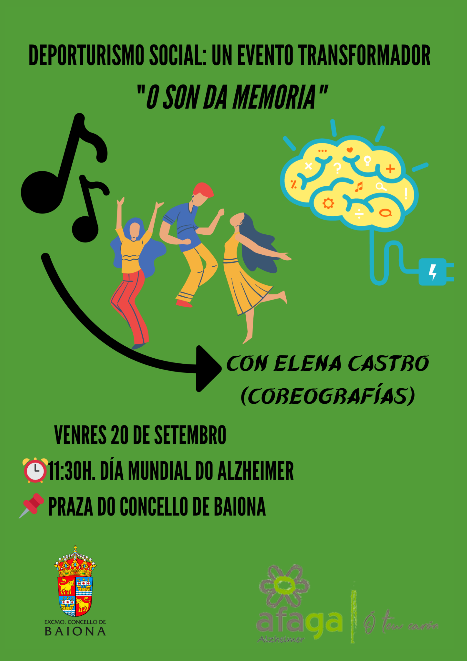 Día Mundial Alzheimer Baiona 20.09.24