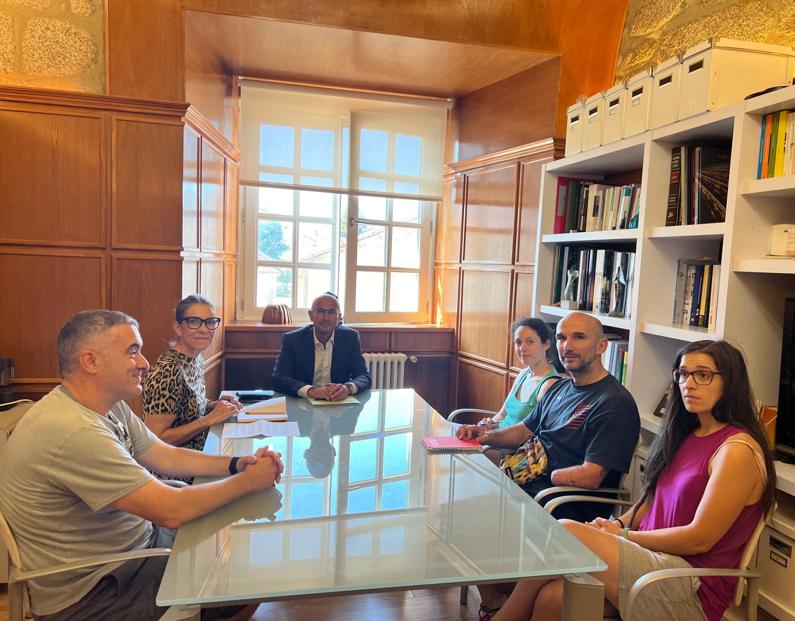 IMAXE – Reunión entre o Grupo Municipal Socialista e representantes sindicais da rede de centros socioculturais