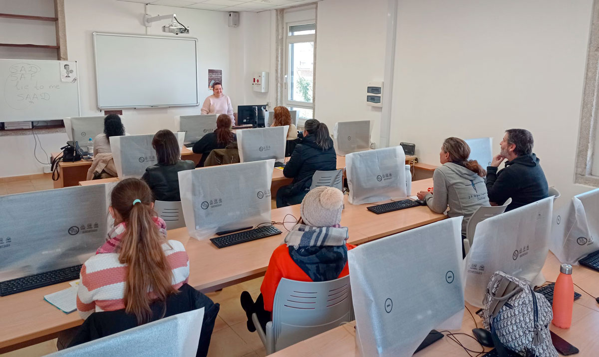 Imaxe da última edición do curso de atención sociosanitaria a domicilio en Tomiño