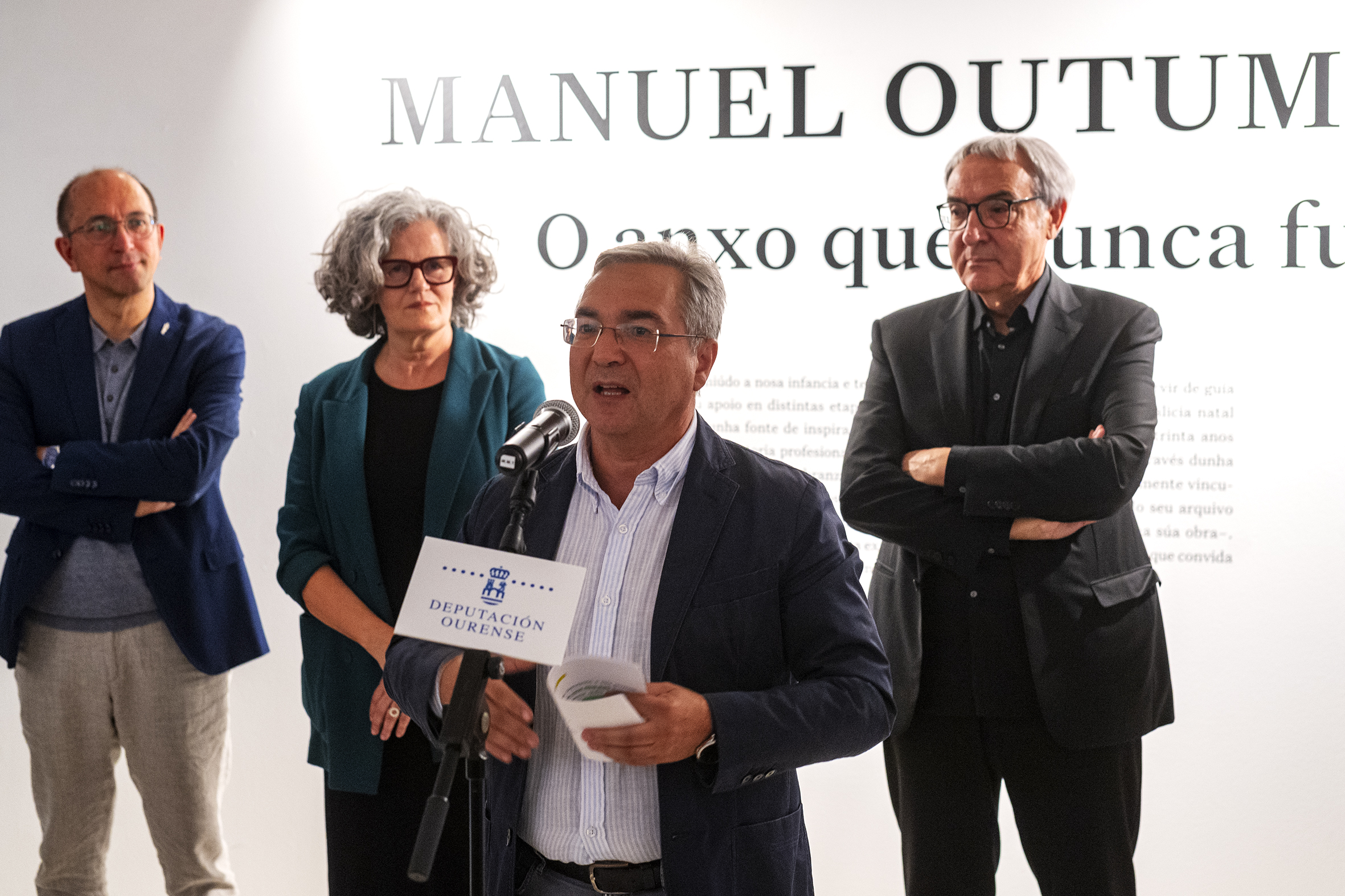 Inauguracioìn da exposicioìn de Manuel Outumuro – 1
