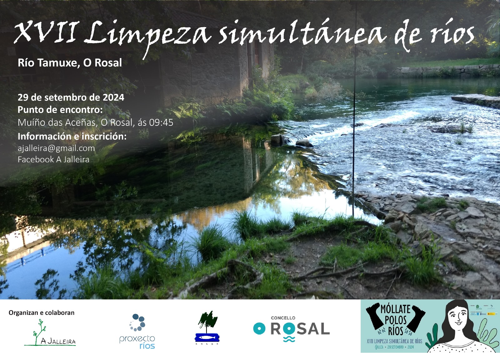 O Rosal volve mollarse polos riìos