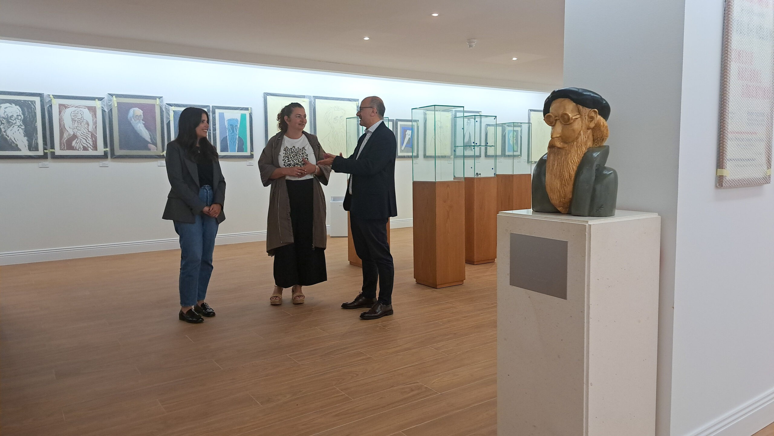 Presentación novidades Museo Valle-Inclán. Setembro 2024. Sala de Iconografía Contemporánea