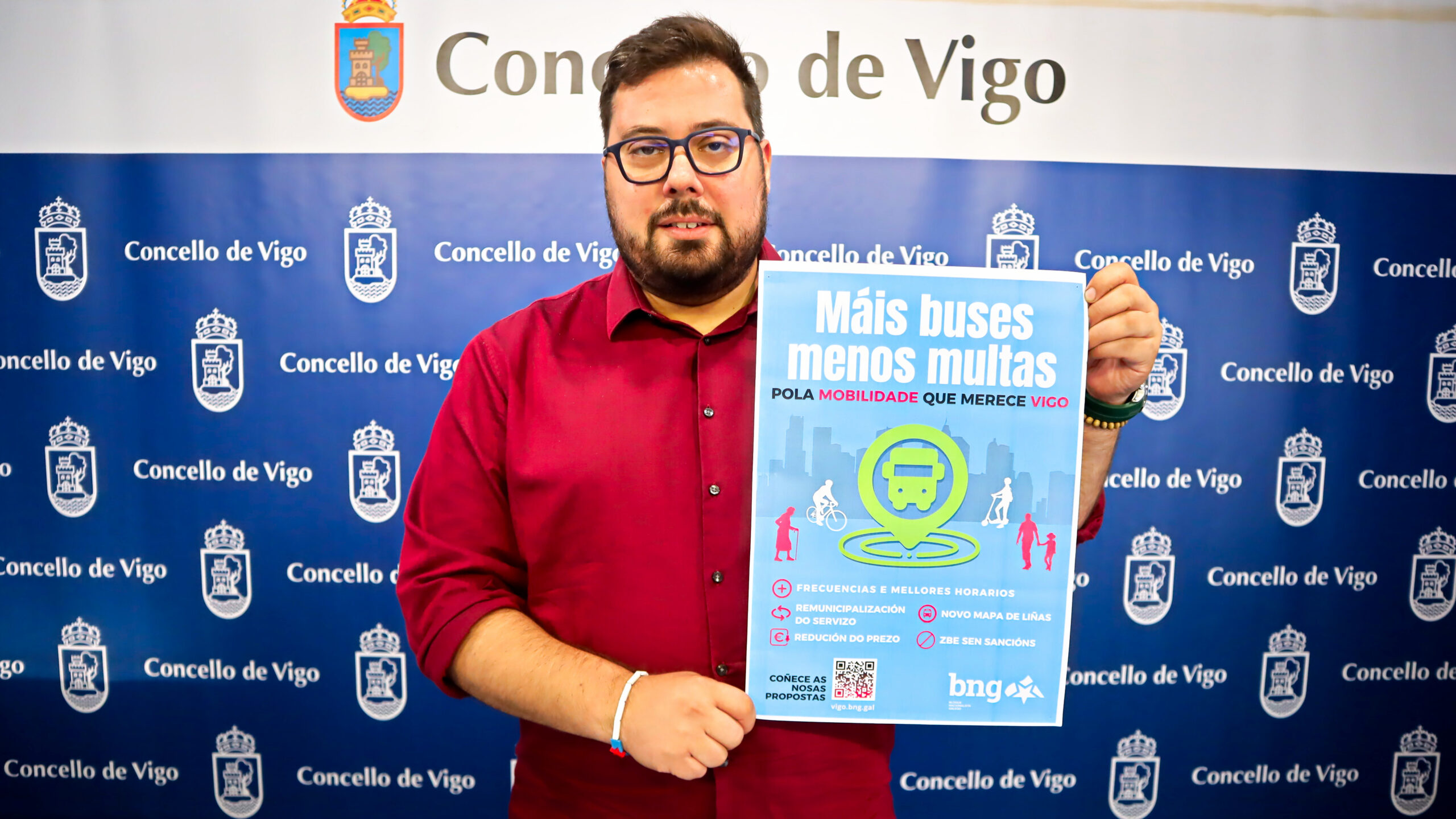 Xabier P Igrexas, portavoz BNG Vigo
