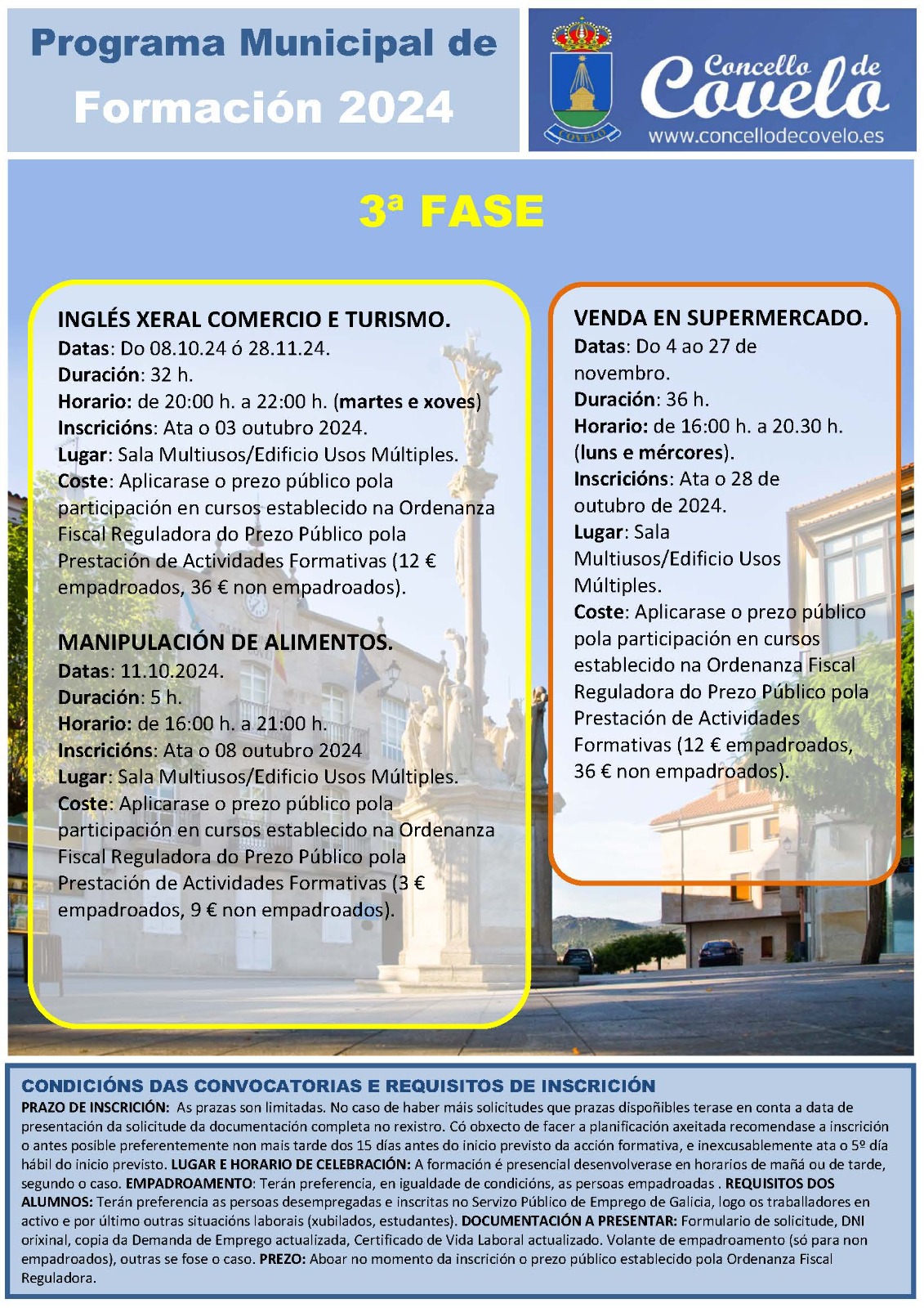 terceira fase CURSOS FORMACIÓN COVELO