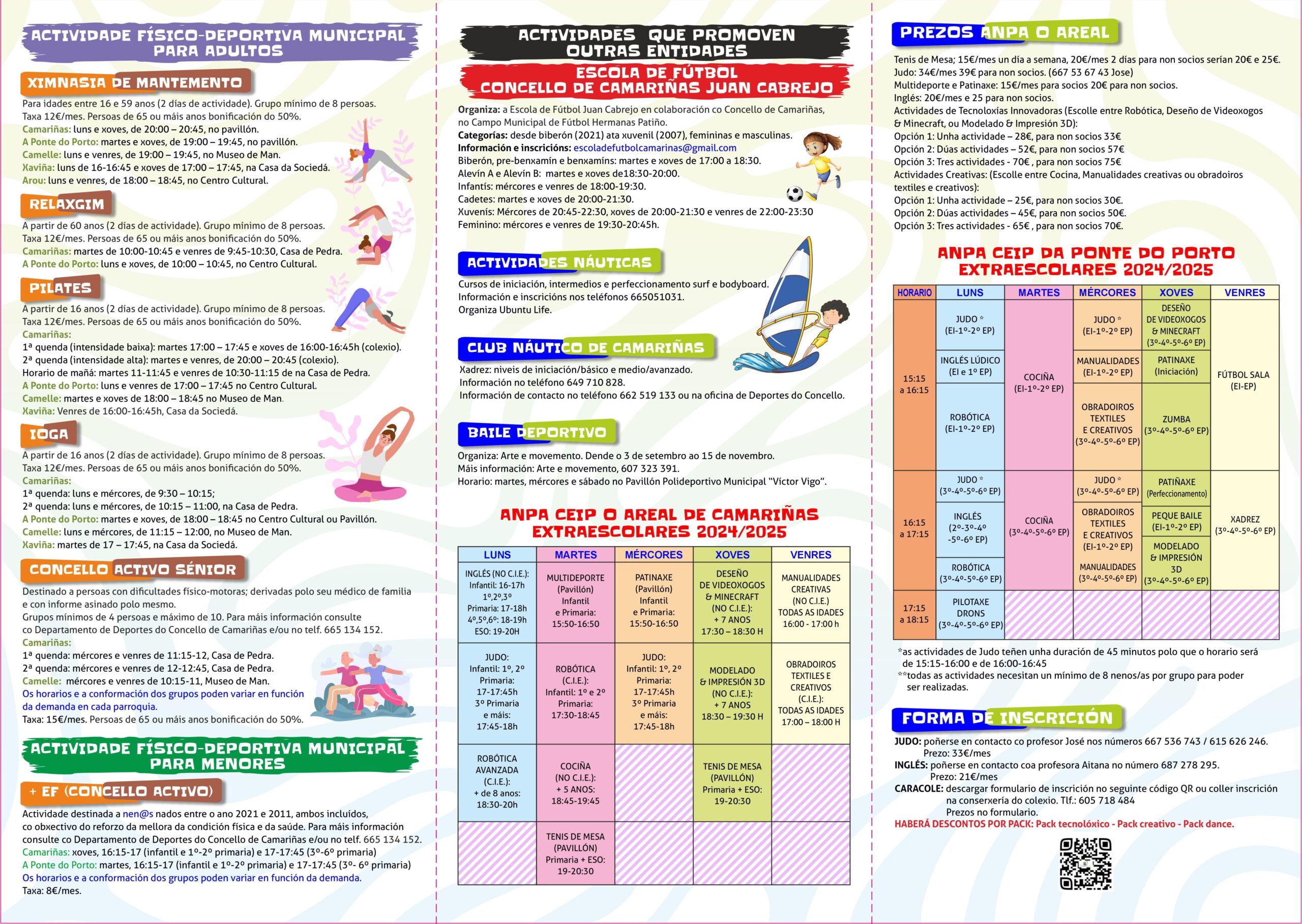 triptico actividades interior
