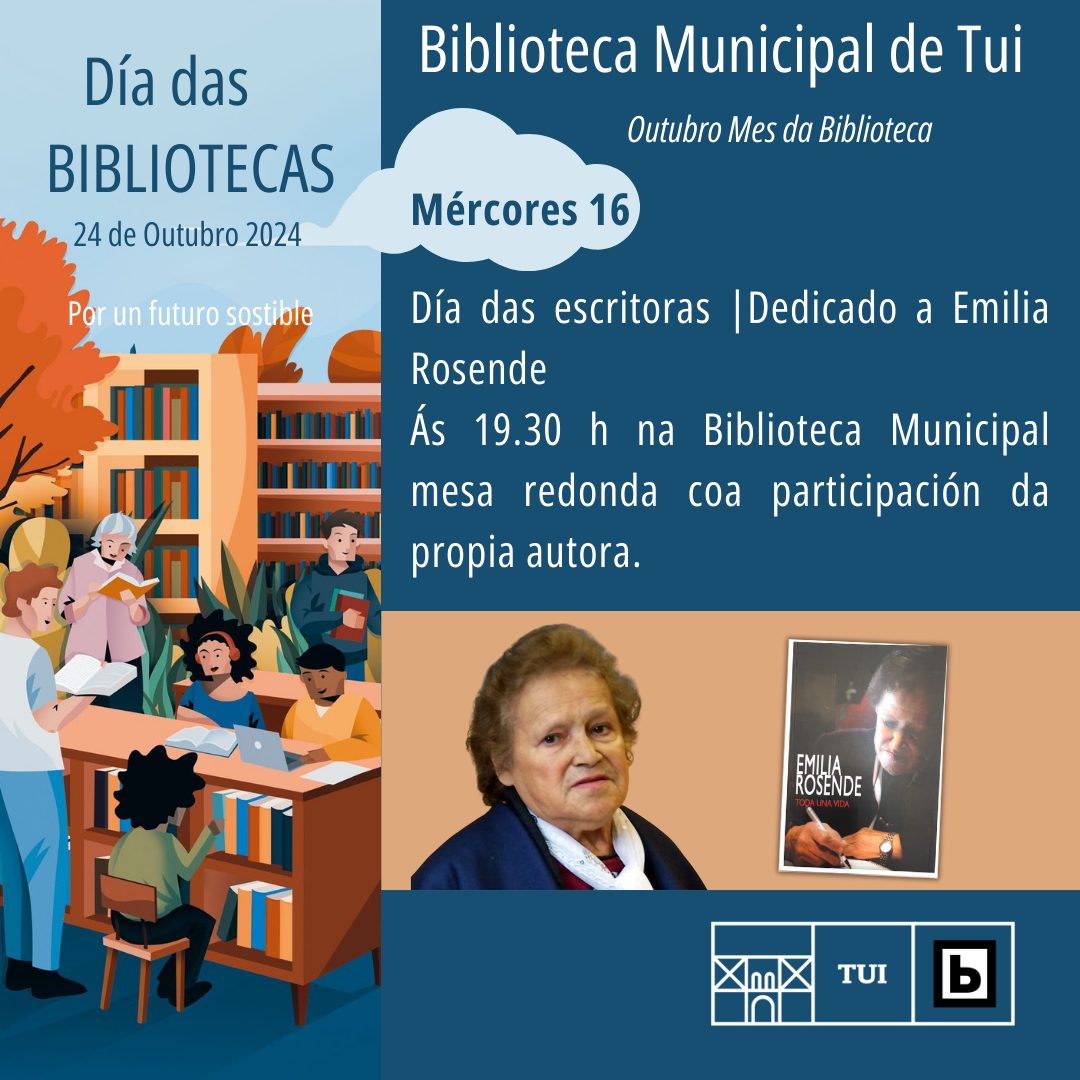 14102024 Día das Bibliotecas – Día das escritoras