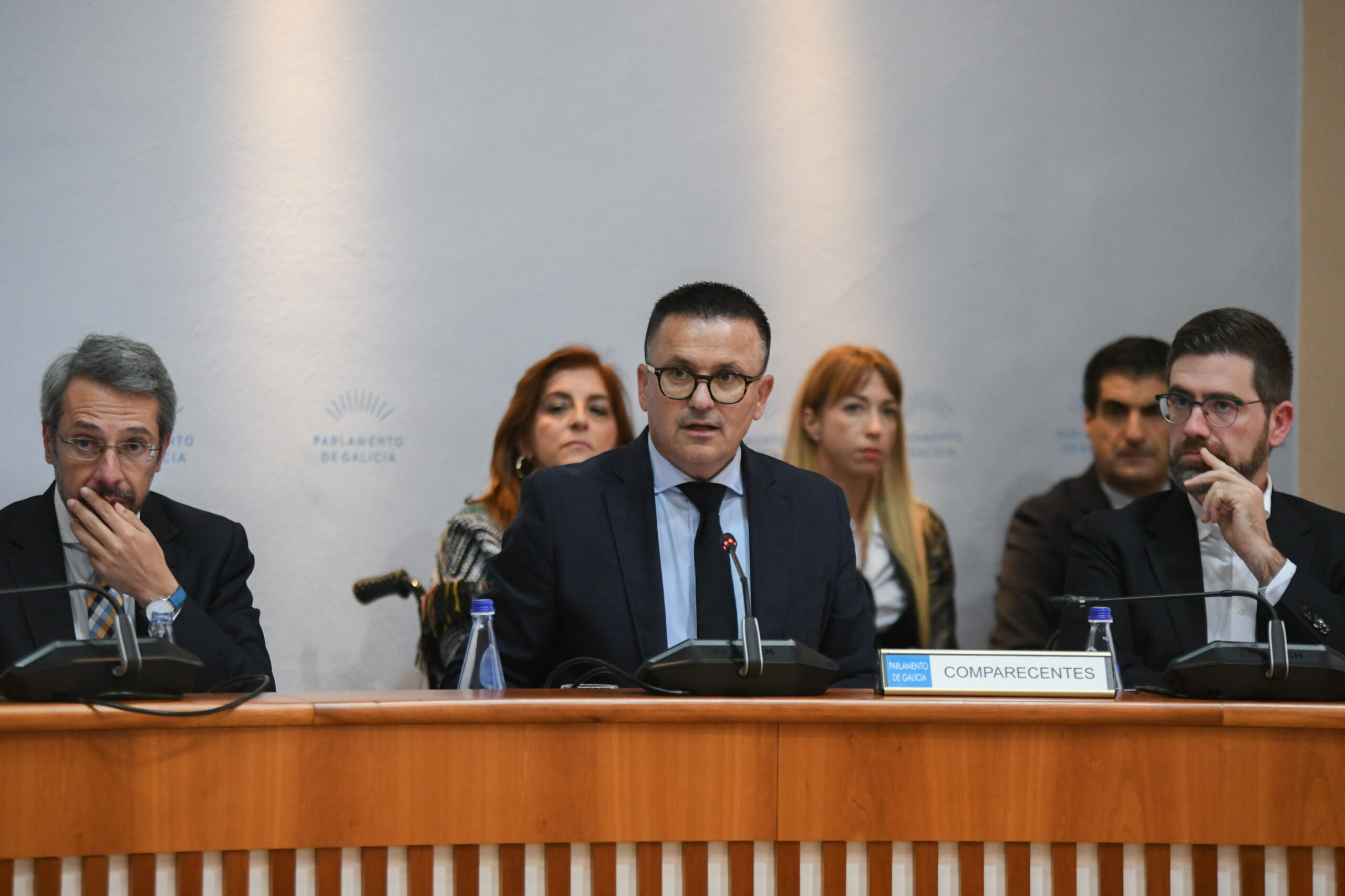 O conselleiro de Emprego, Comercio e Emigración, José Gonzále