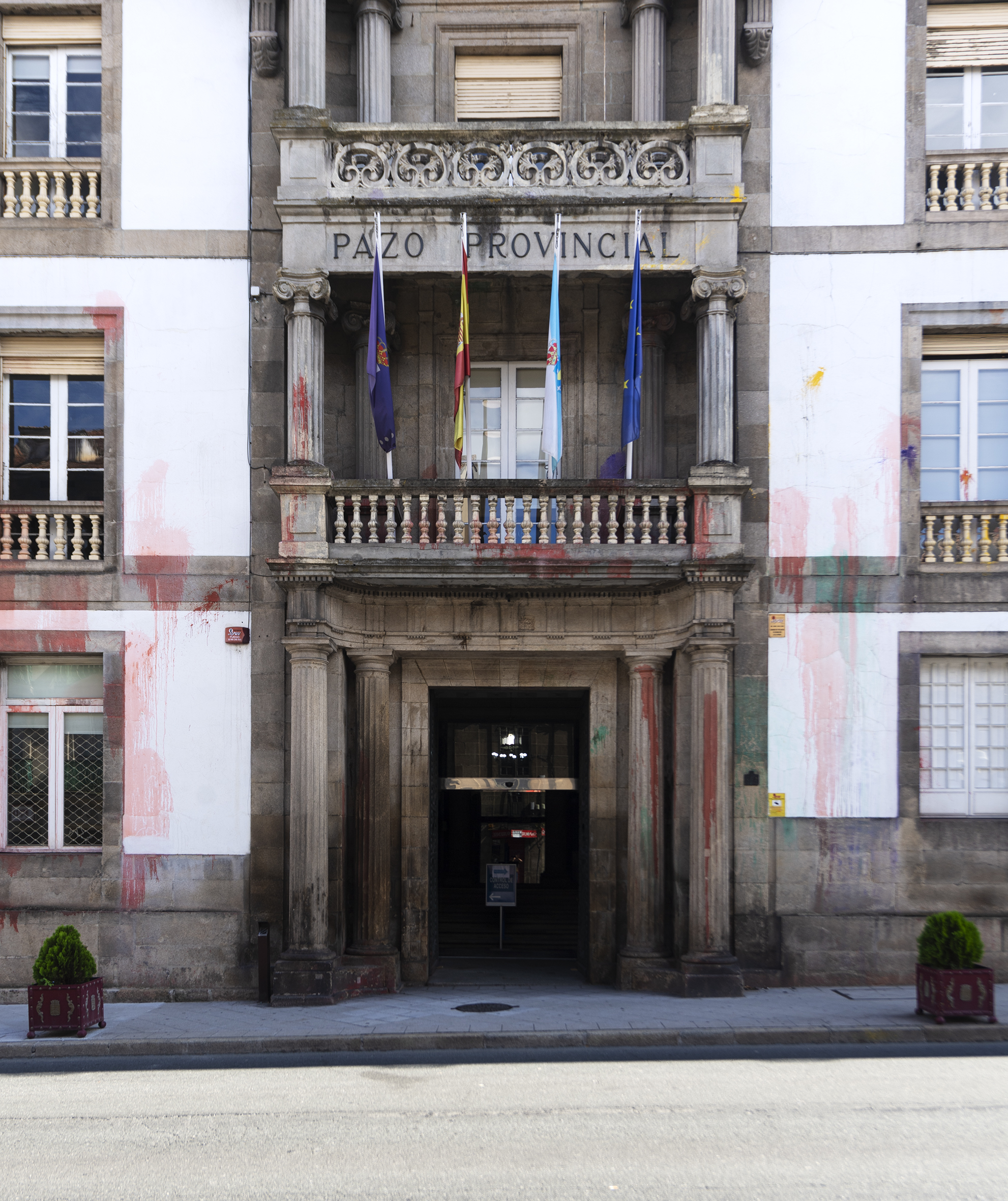 Fachada Deputación Ourense.