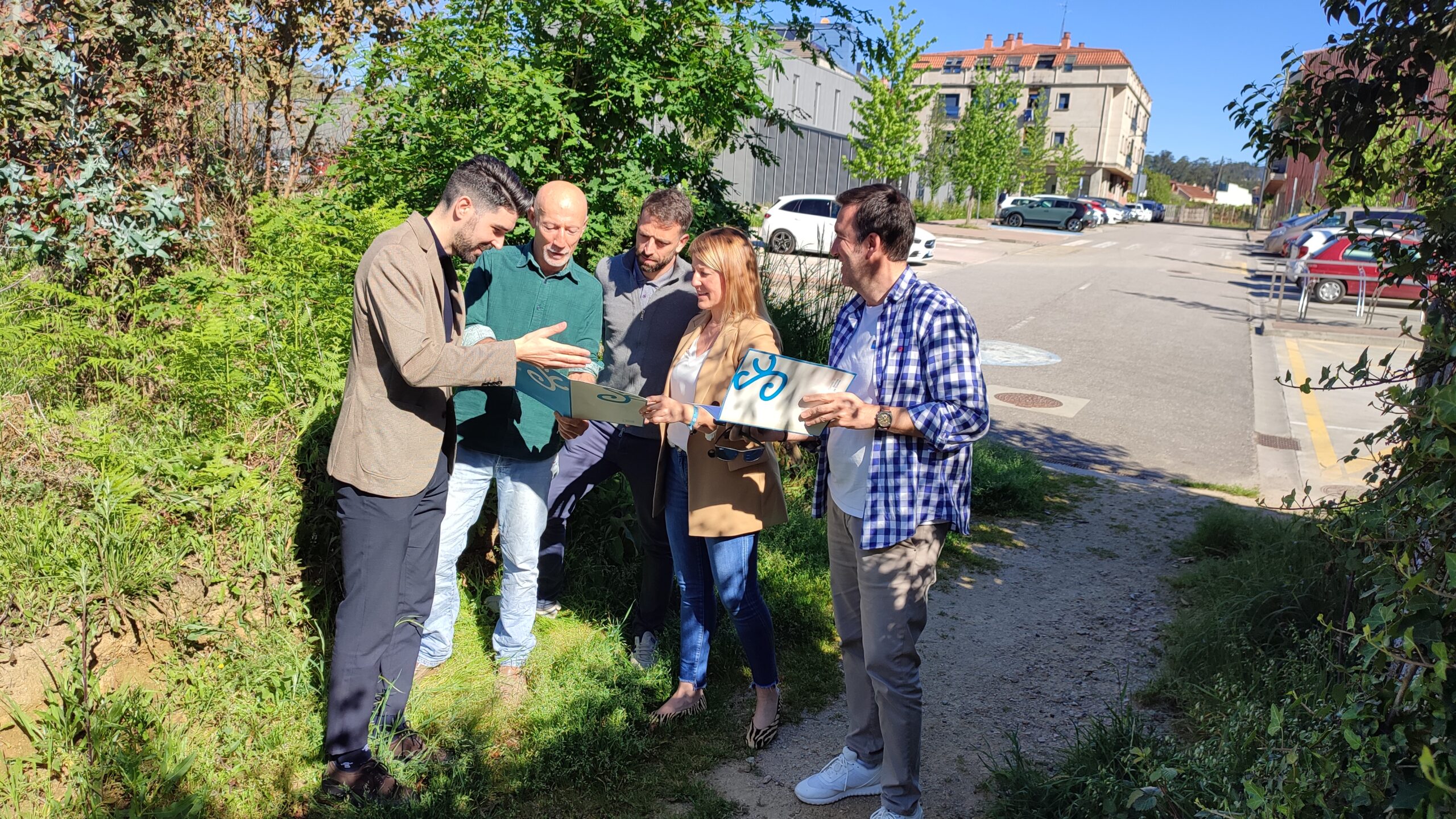 ALCALDESA E EQUIPO TÉCNICO URBANISMO