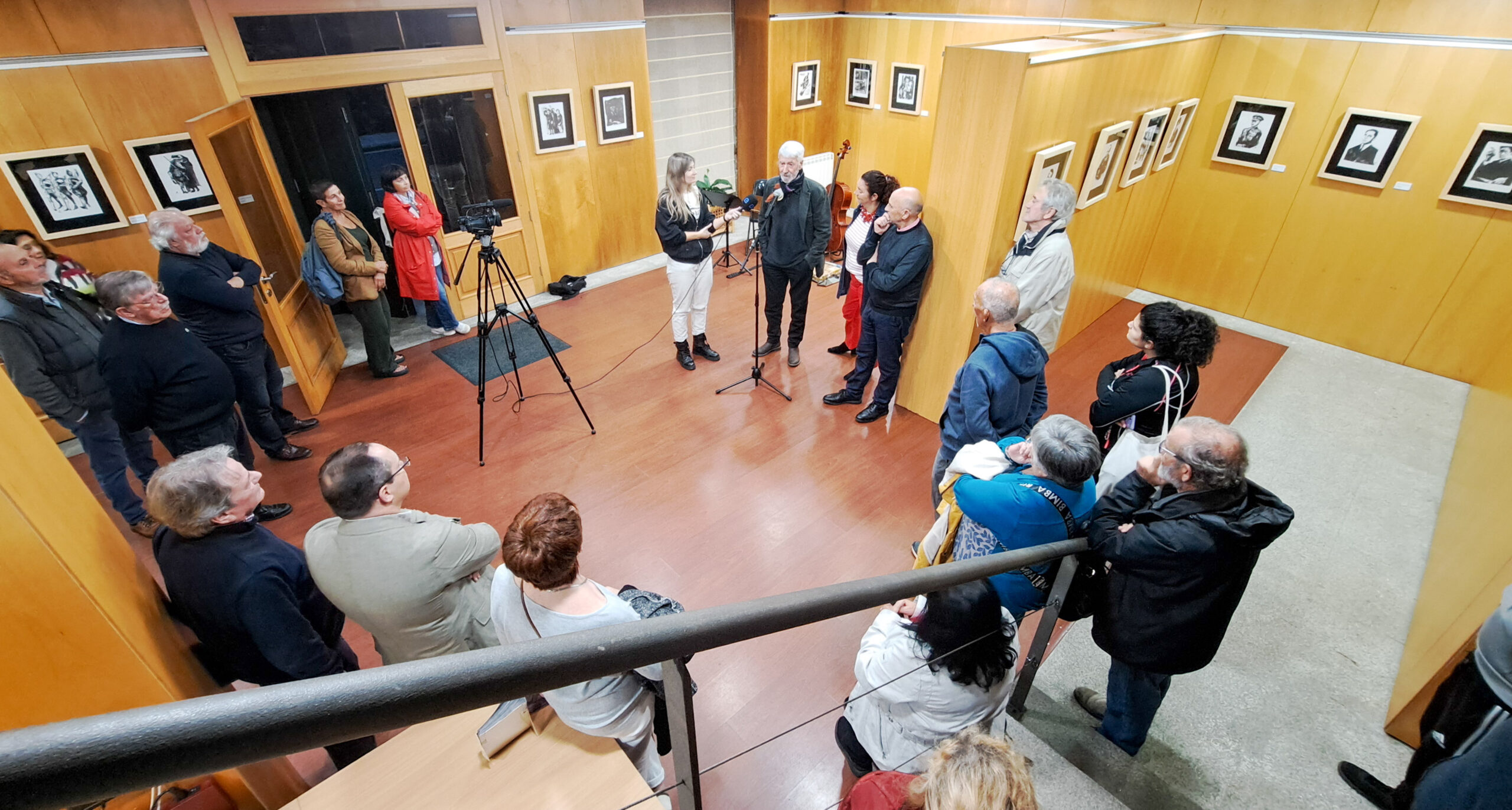 Acto inaugural exposición Xosé Conde Corbal. Outubro 2024 (5)