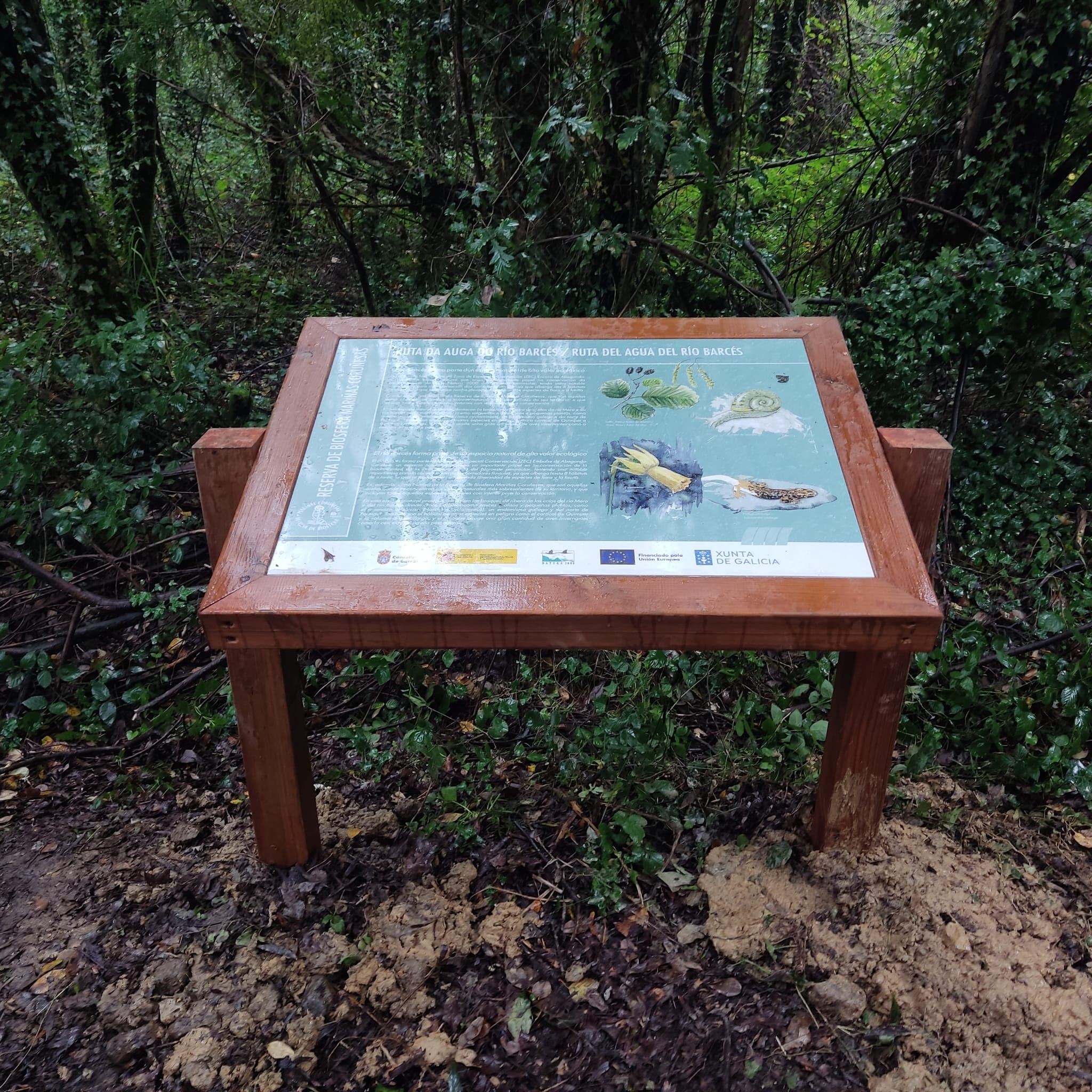 CARRAL – Señalización ambiental de la Ruta da Auga de Carral