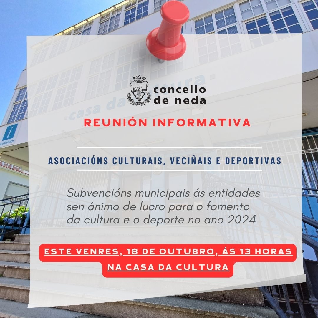 CARTEL REUNIÓN INFORMATIVA