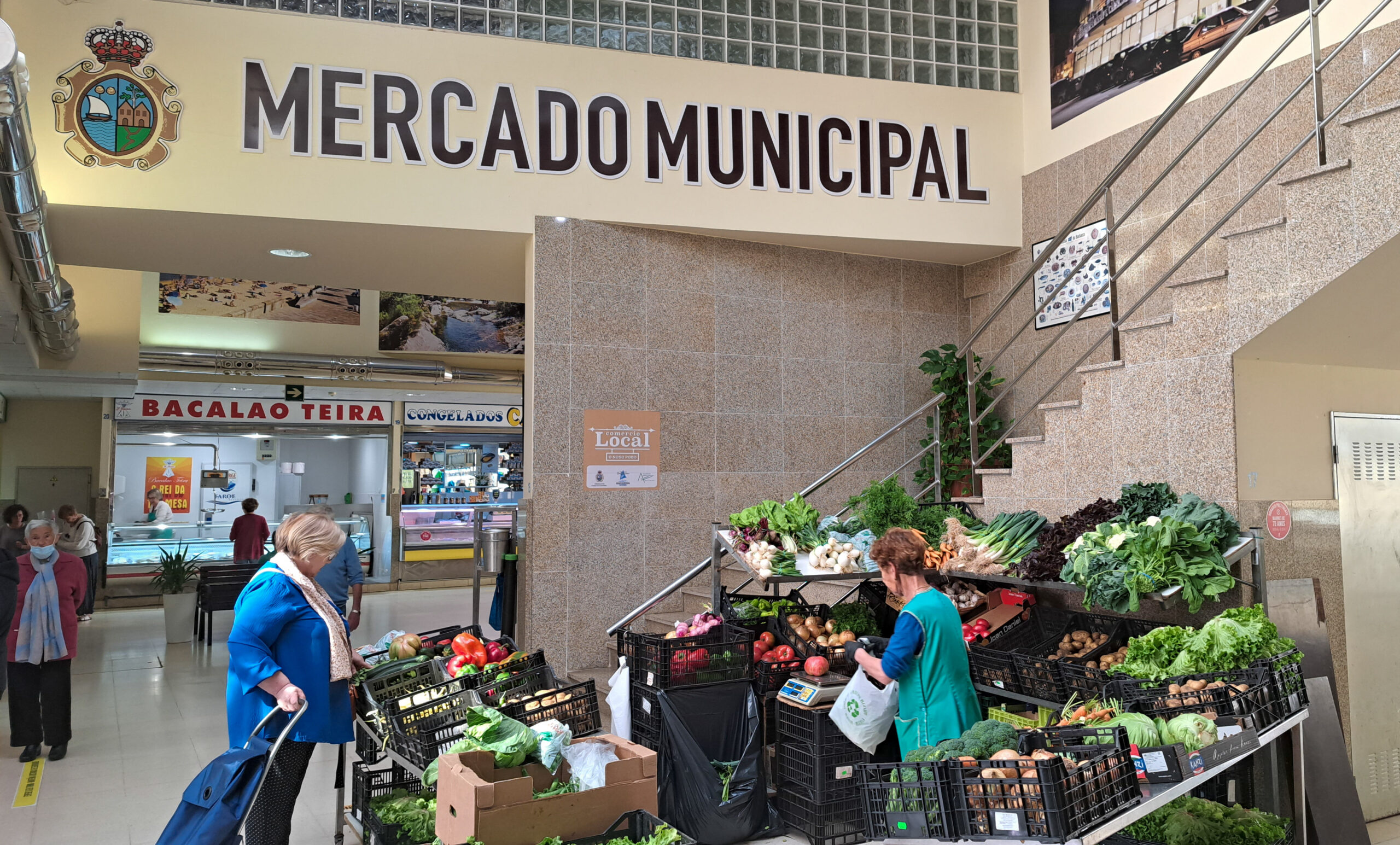 Foto de arquivo do mercado municipal de maio do 2023
