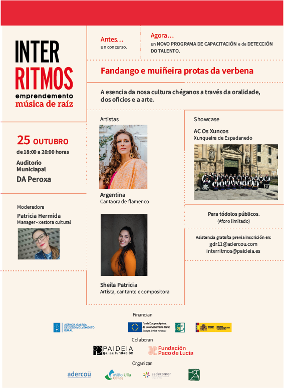 INTERRITMOS 2024 newsletter evento 25 octubre