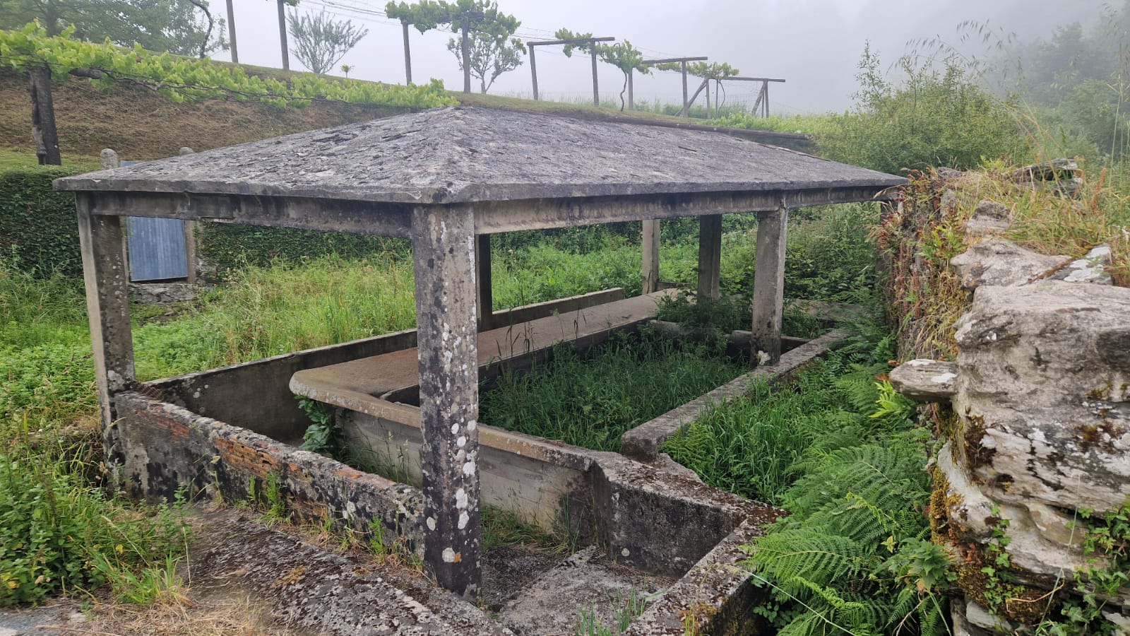 Lavadoiro de Sas estado previo