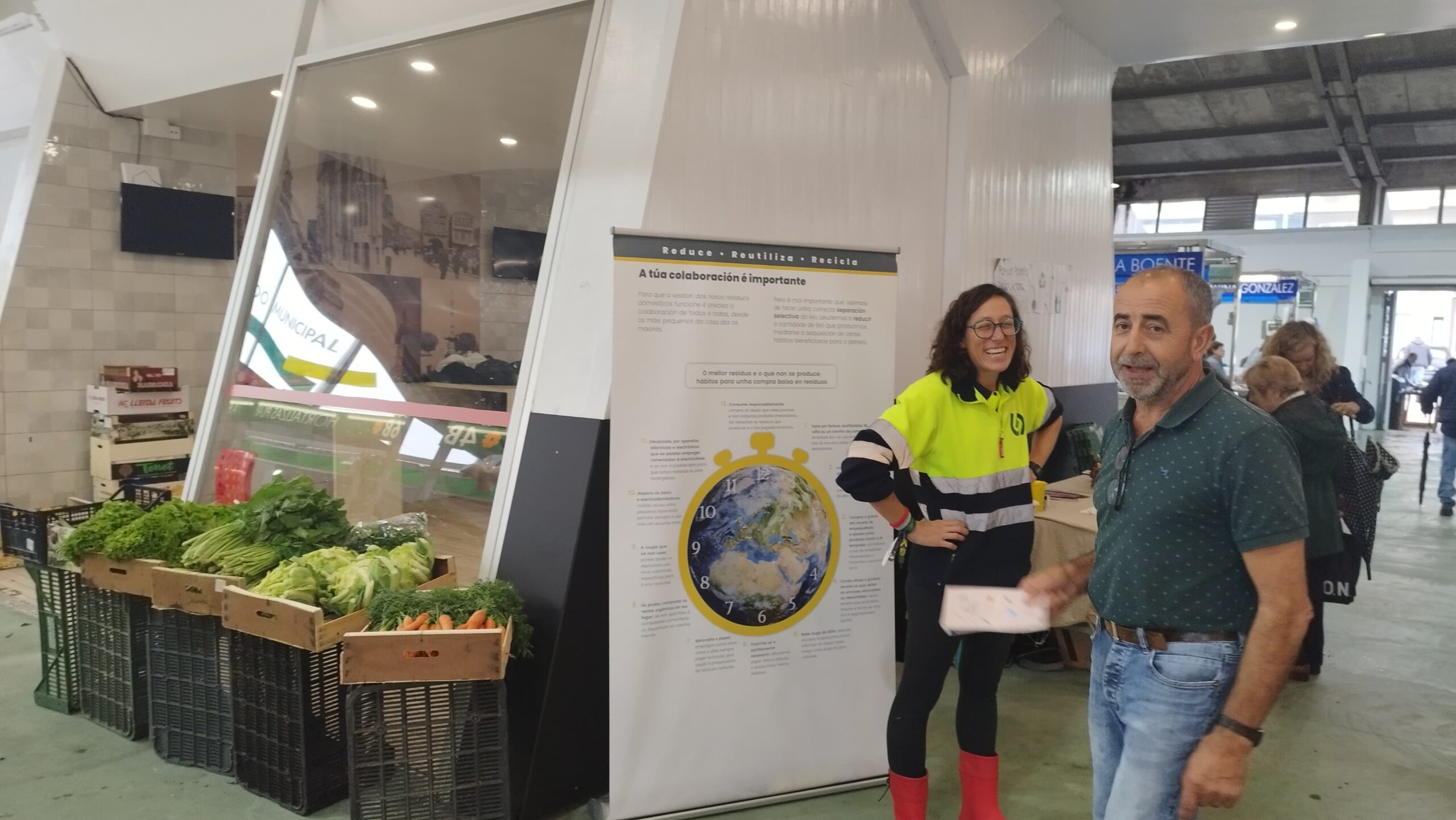 Mesa Informativa Praza de Abastos 1