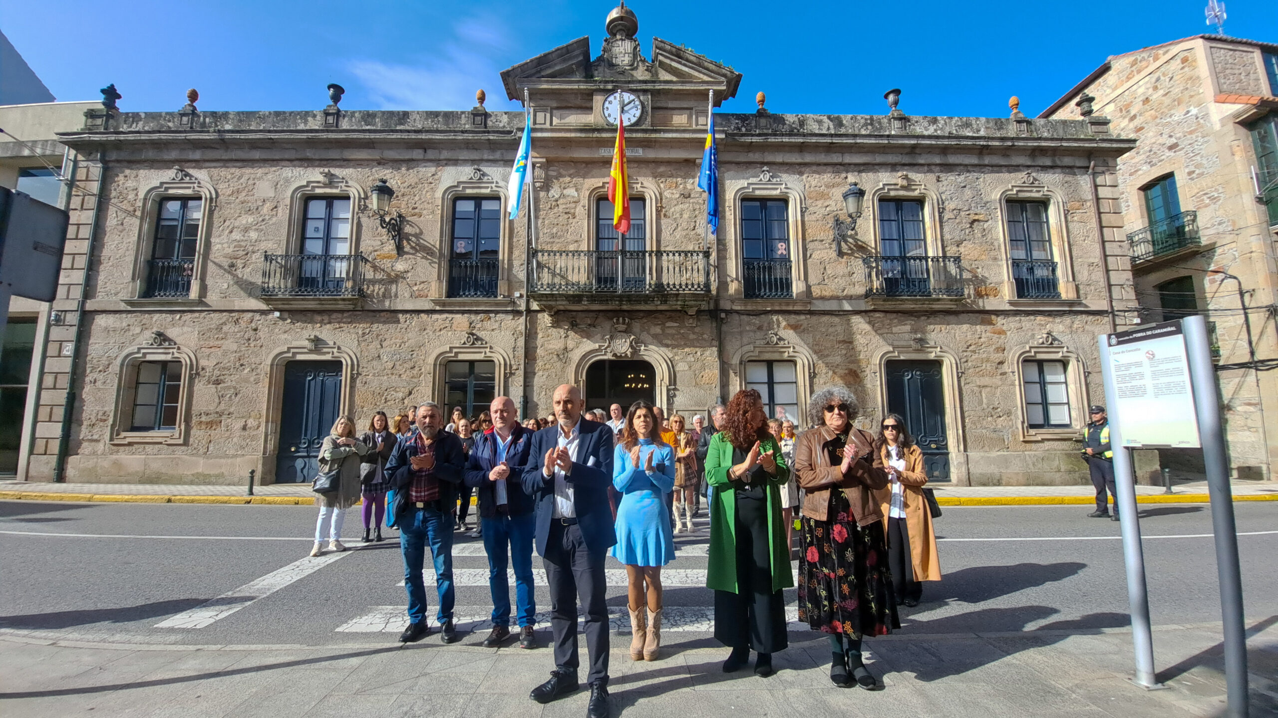 Minuto silencio episodio Dana. Outubro 2024