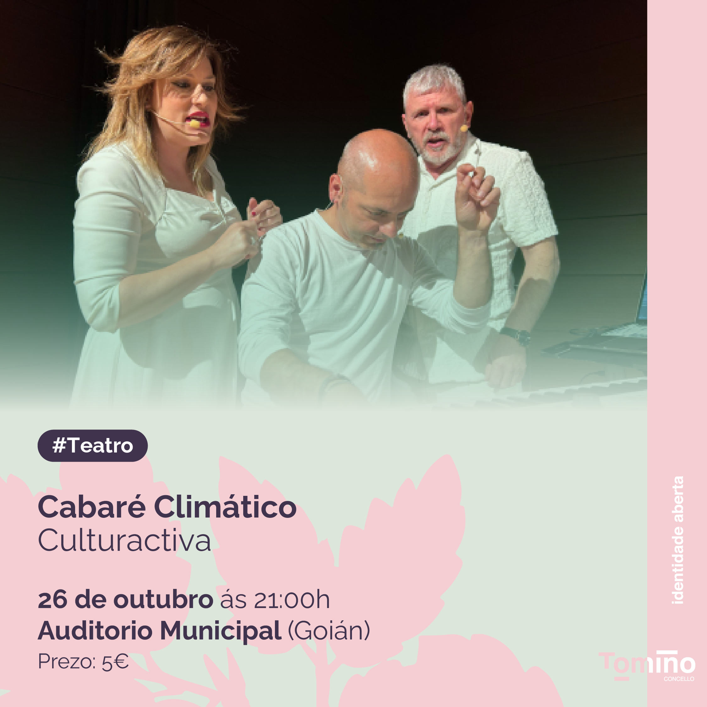 Música e humor para reflexionar sobre o cambio climático con Culturactiva en Tomiño