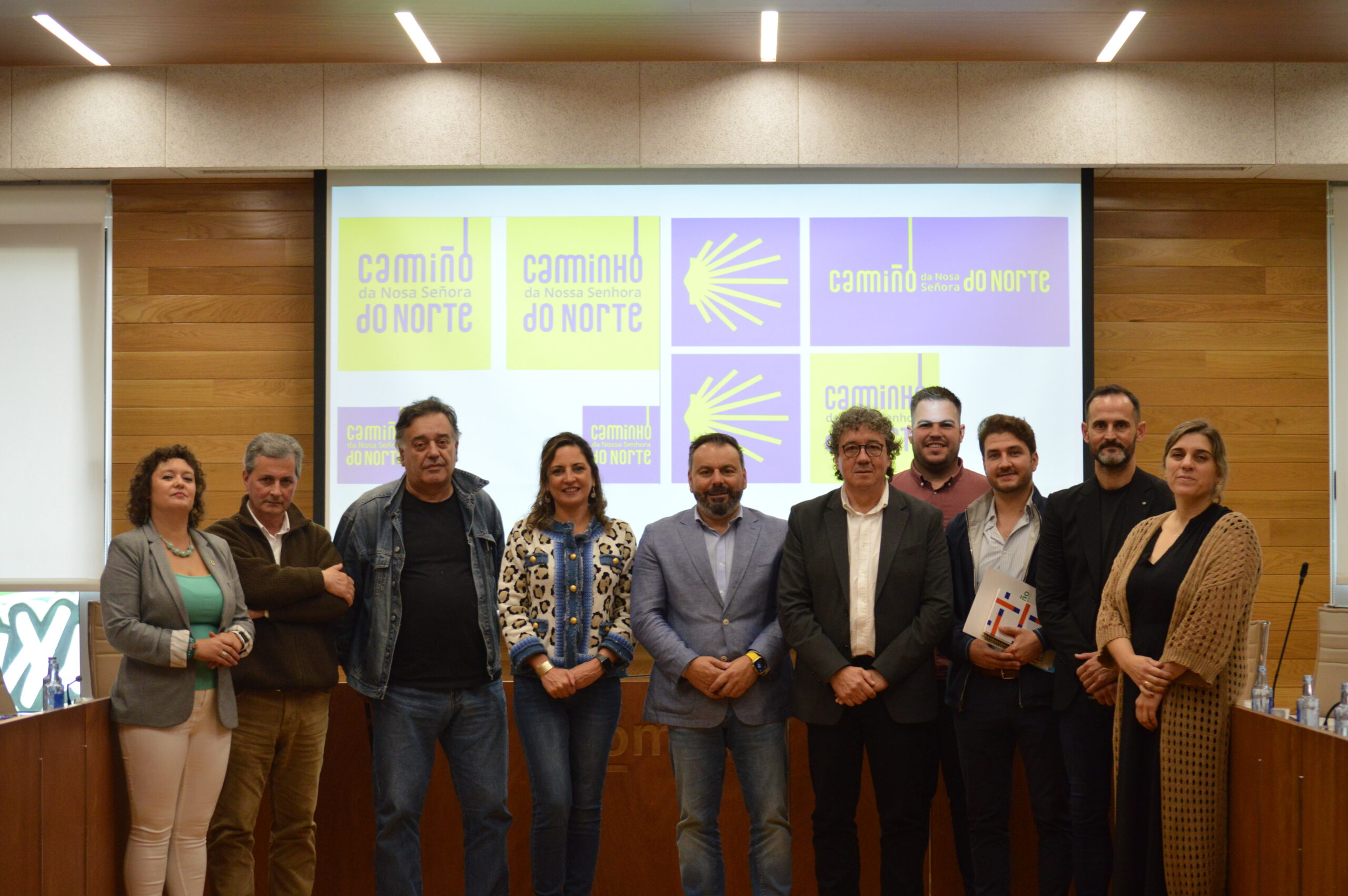 O Camiño da Nosa Señora do Norte a Santiago inicia a súa viaxe con identidade propia 01