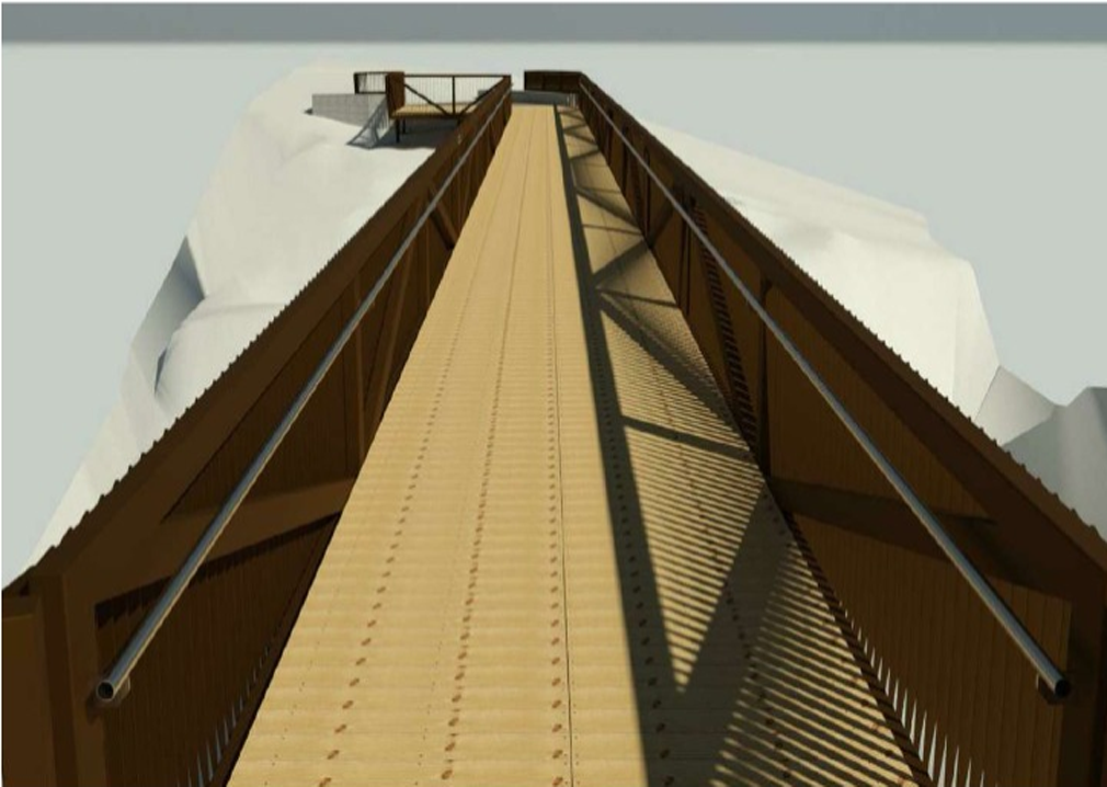 PUENTE pantalán frente