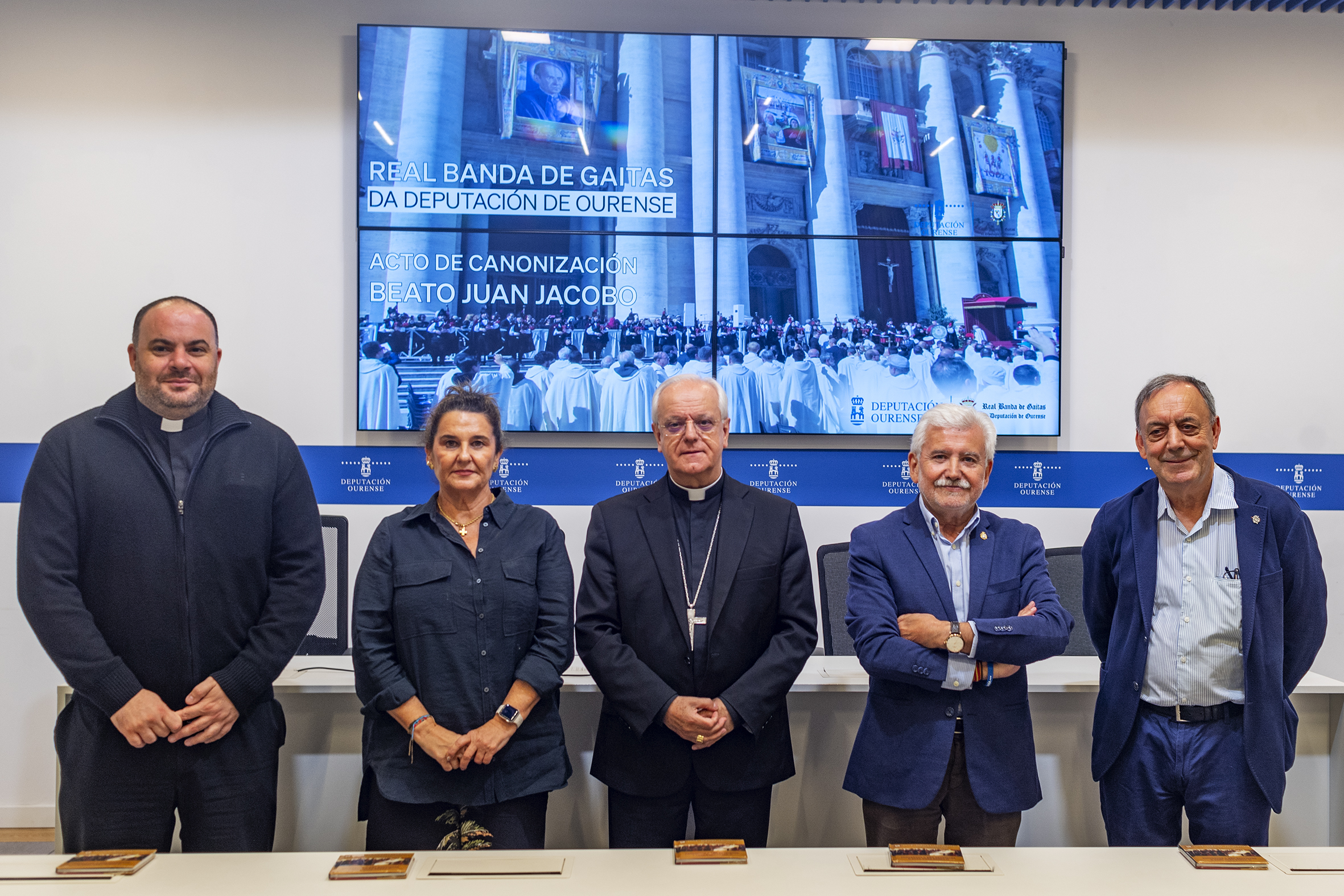 Presentación da participación da Real Banda de Gaitas na canonización do Beato Juan Jacobo – 3