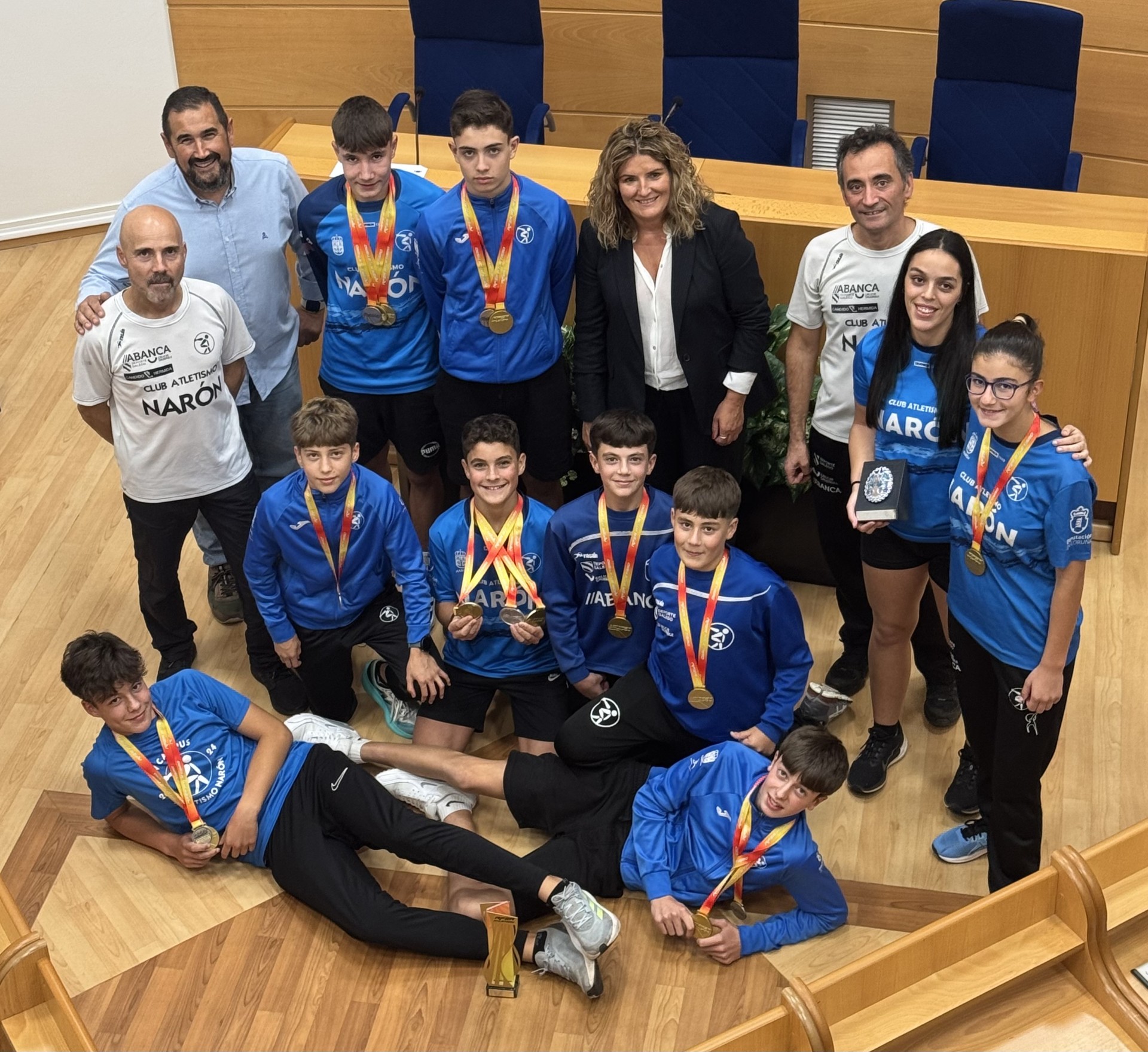 Recepción Club Atletismo Narón